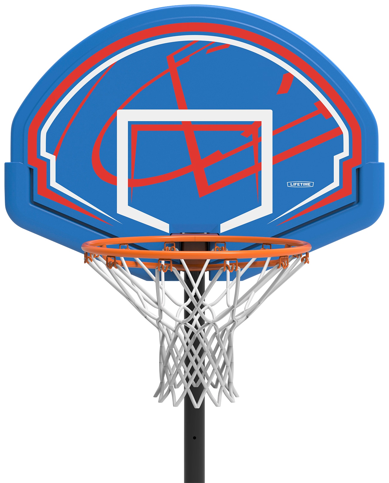 50NRTH Basketballkorb »Nebraska«, höhenverstellbar blau