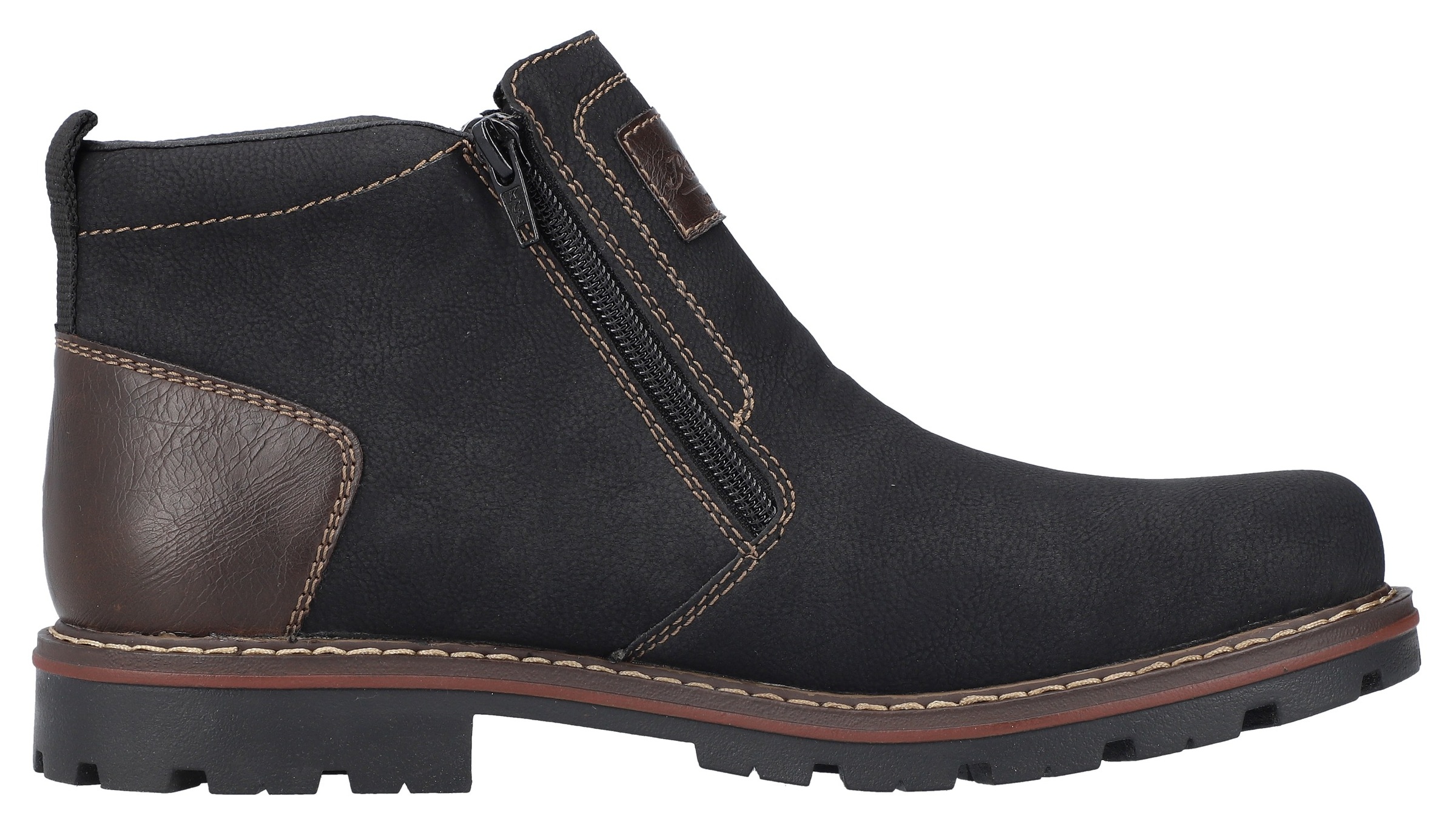 Rieker Winterstiefelette, Winterboots, Warmfutter, Reißverschlüsse, mit TEX-Ausstattung