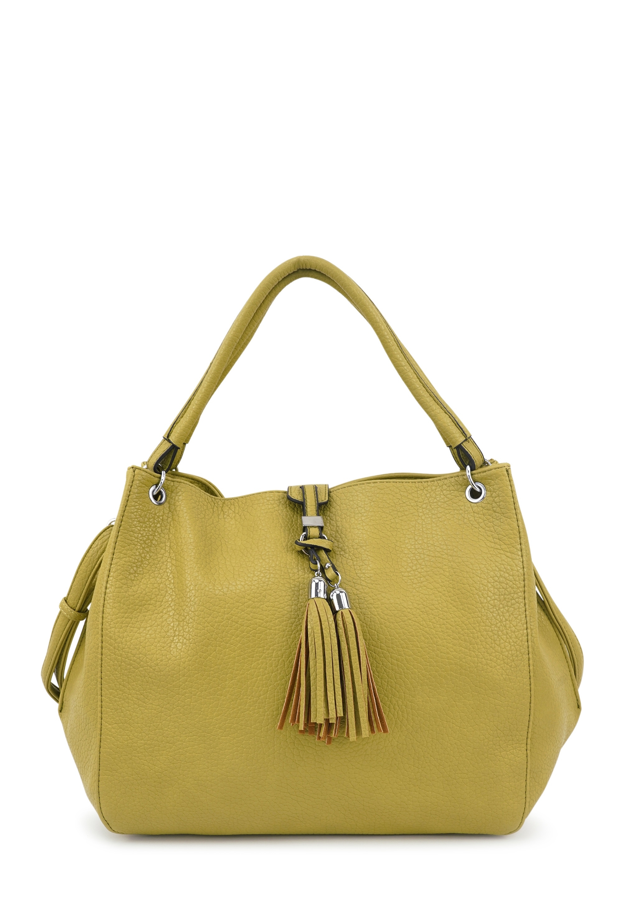 Harpa Schultertasche "UZAY" mit dekorativer Troddel