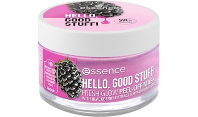 Gesichtsmaske »HELLO, GOOD STUFF! FRESH GLOW PEEL-OFF MASK«, (3 tlg.)