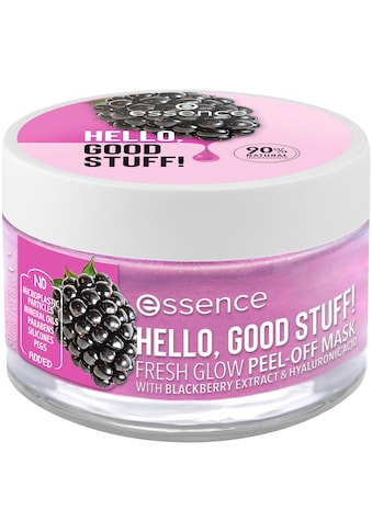 Gesichtsmaske »HELLO, GOOD STUFF! FRESH GLOW PEEL-OFF MASK«, (3 tlg.)