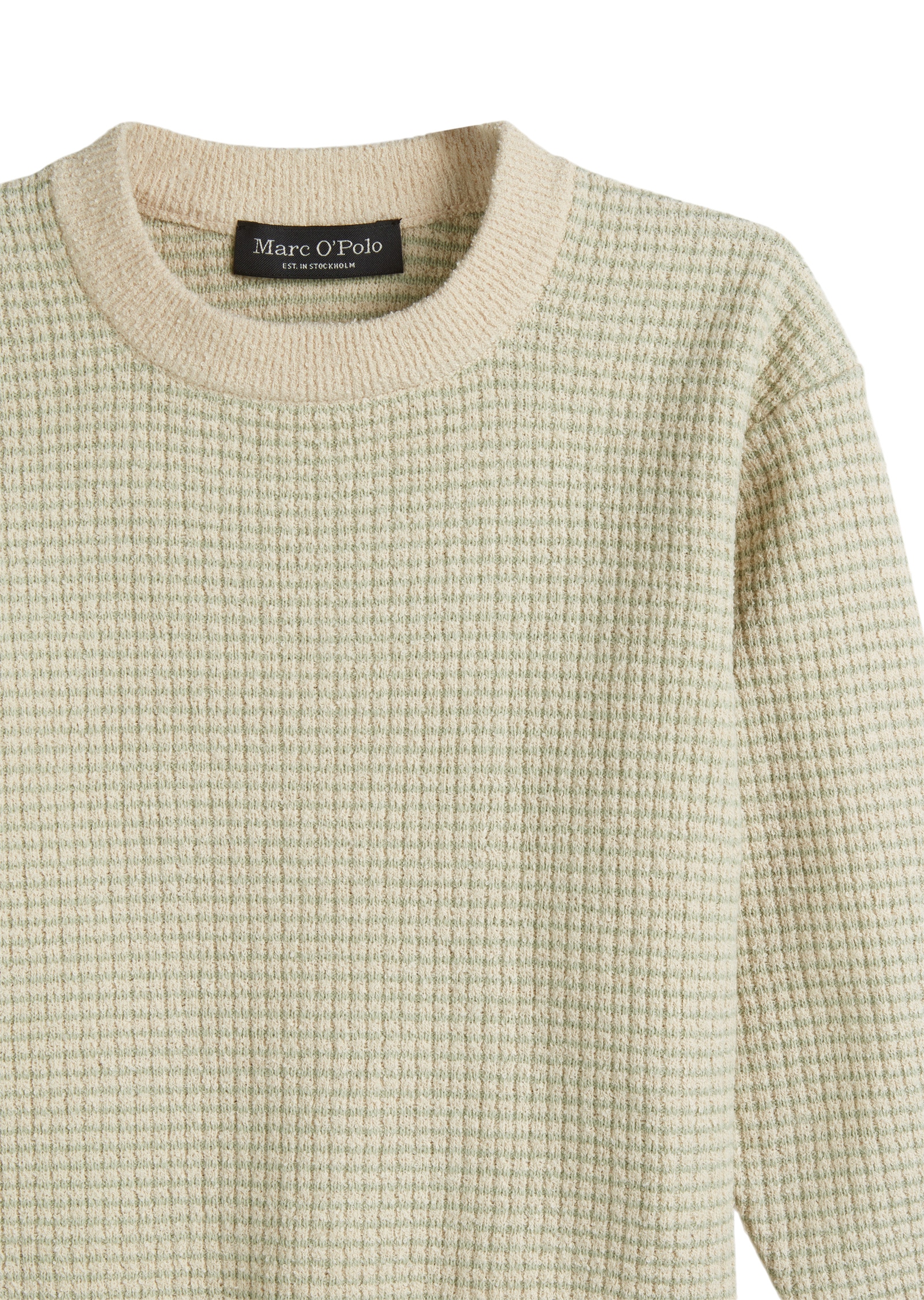 Marc O'Polo Strickpullover »mit Waffelstruktur«