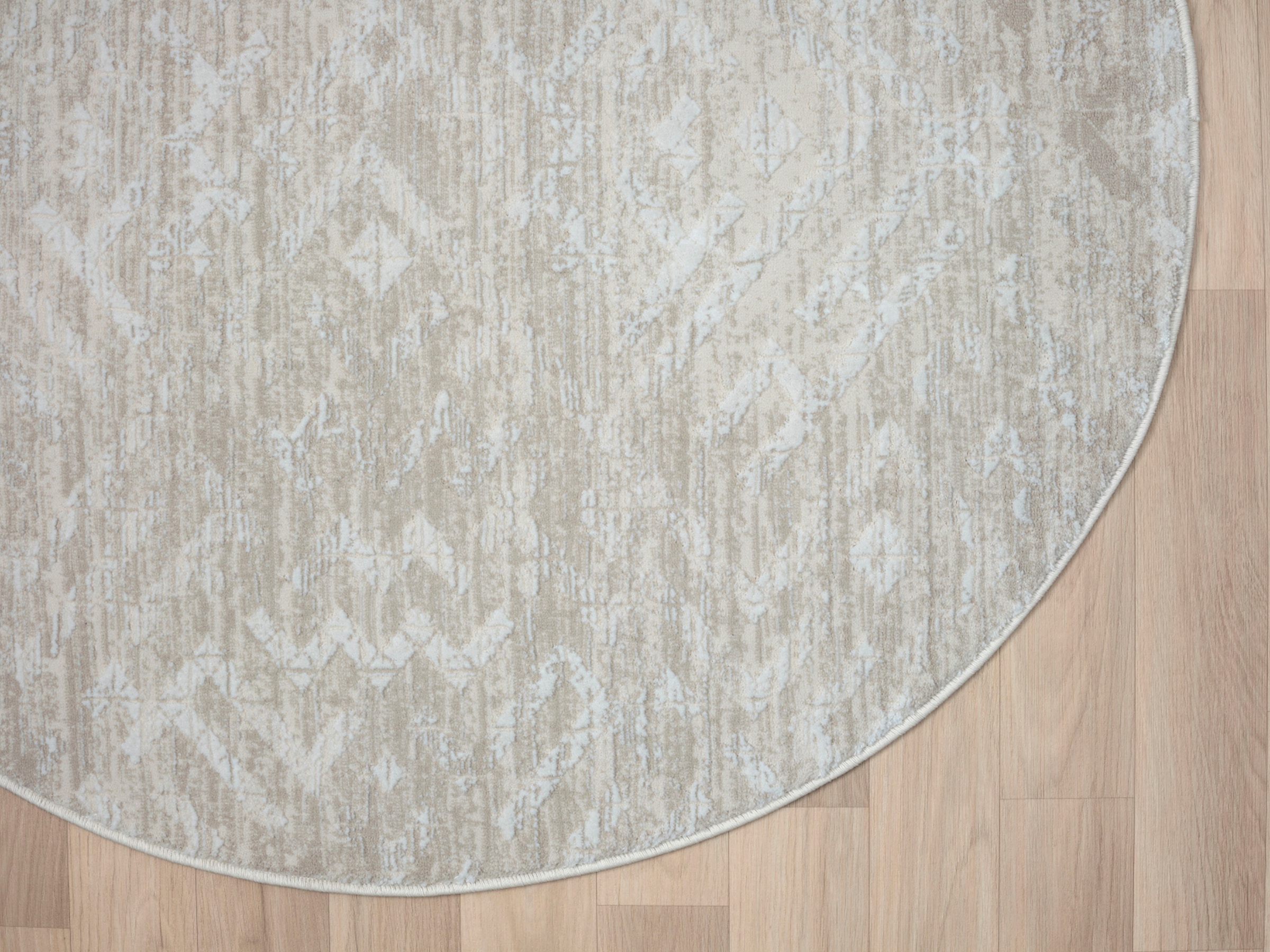Myflair Möbel & Accessoires Teppich »My Type 2«, rund, 10 mm Höhe, Kurzflor, Ethno-Style, besonders weich durch Microfaser