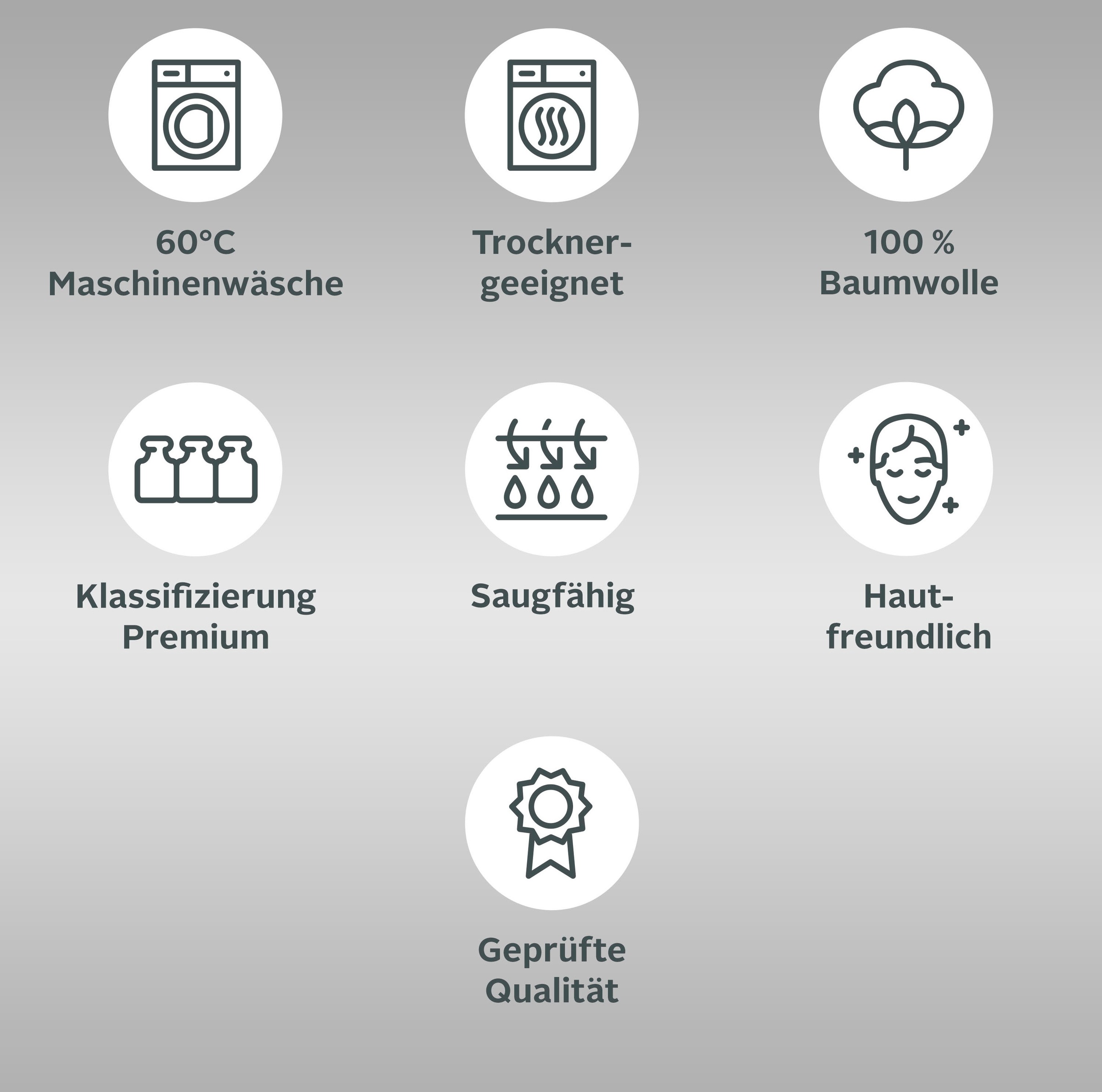 Thumbnail - OTTO home Handtuch Set "Sanremo Premium, Premium Handtücher, 600 gr/m², dicke Qualität" Set 8 Stk. Frottier Duschtücher,...