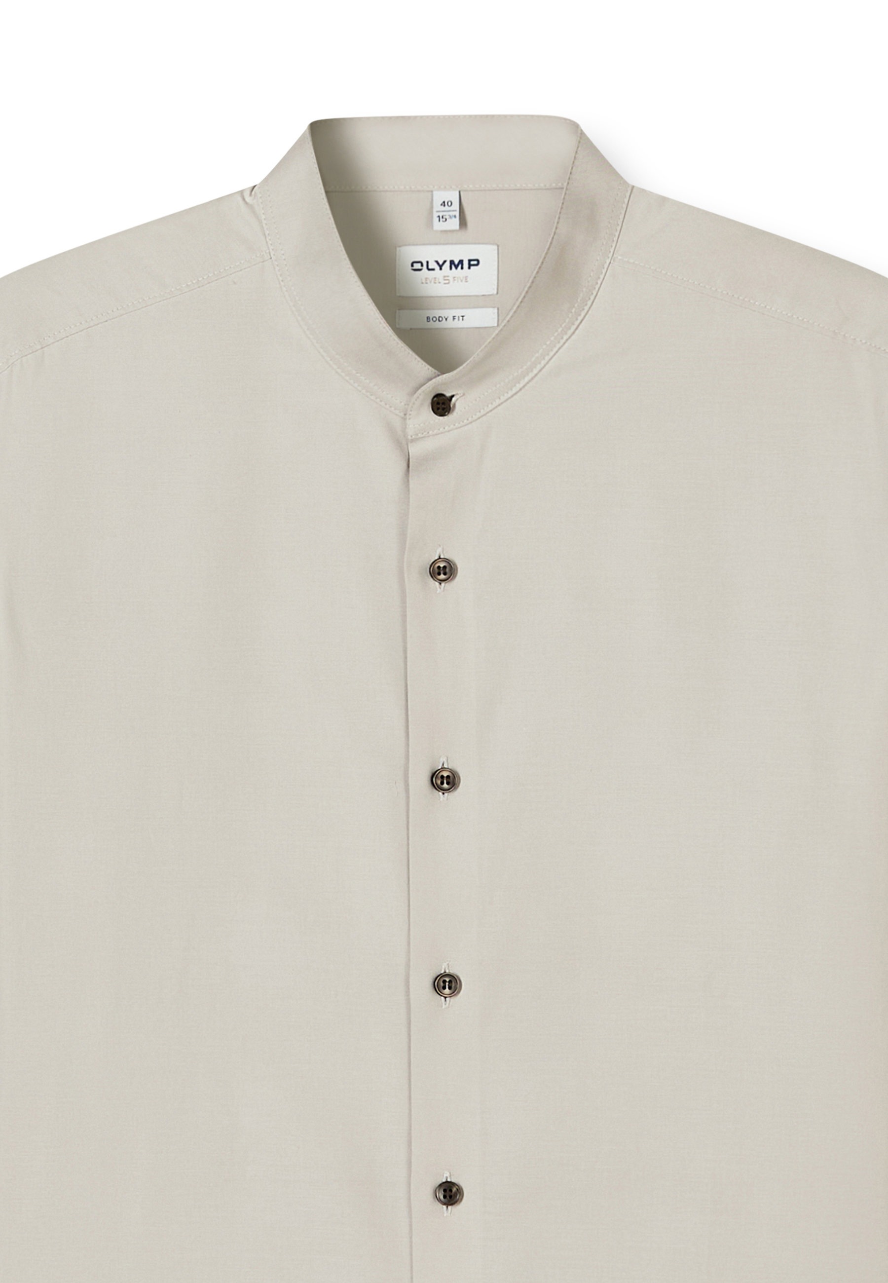 Thumbnail - OLYMP Businesshemd "OLYMP Level Five, body fit, Stehkragen"