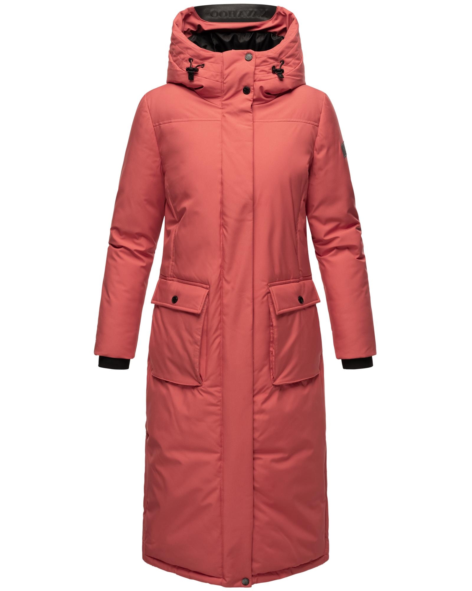 Wintermantel »Wolkenfrost XIV«, Extralanger Damen Mantel mit Kapuze