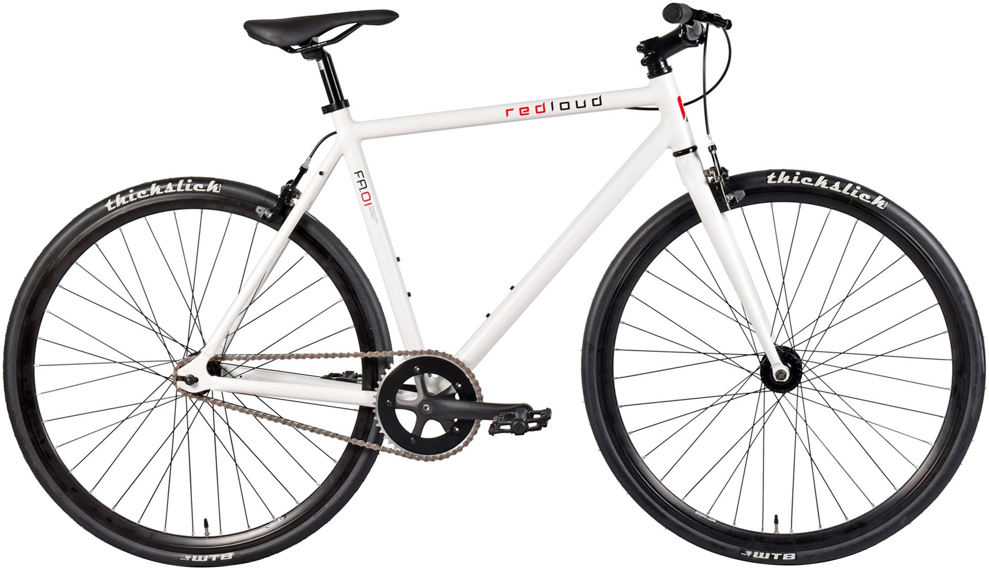 REDLOUD Singlespeed »FA.01 (Fixie)«, 1 Gang
