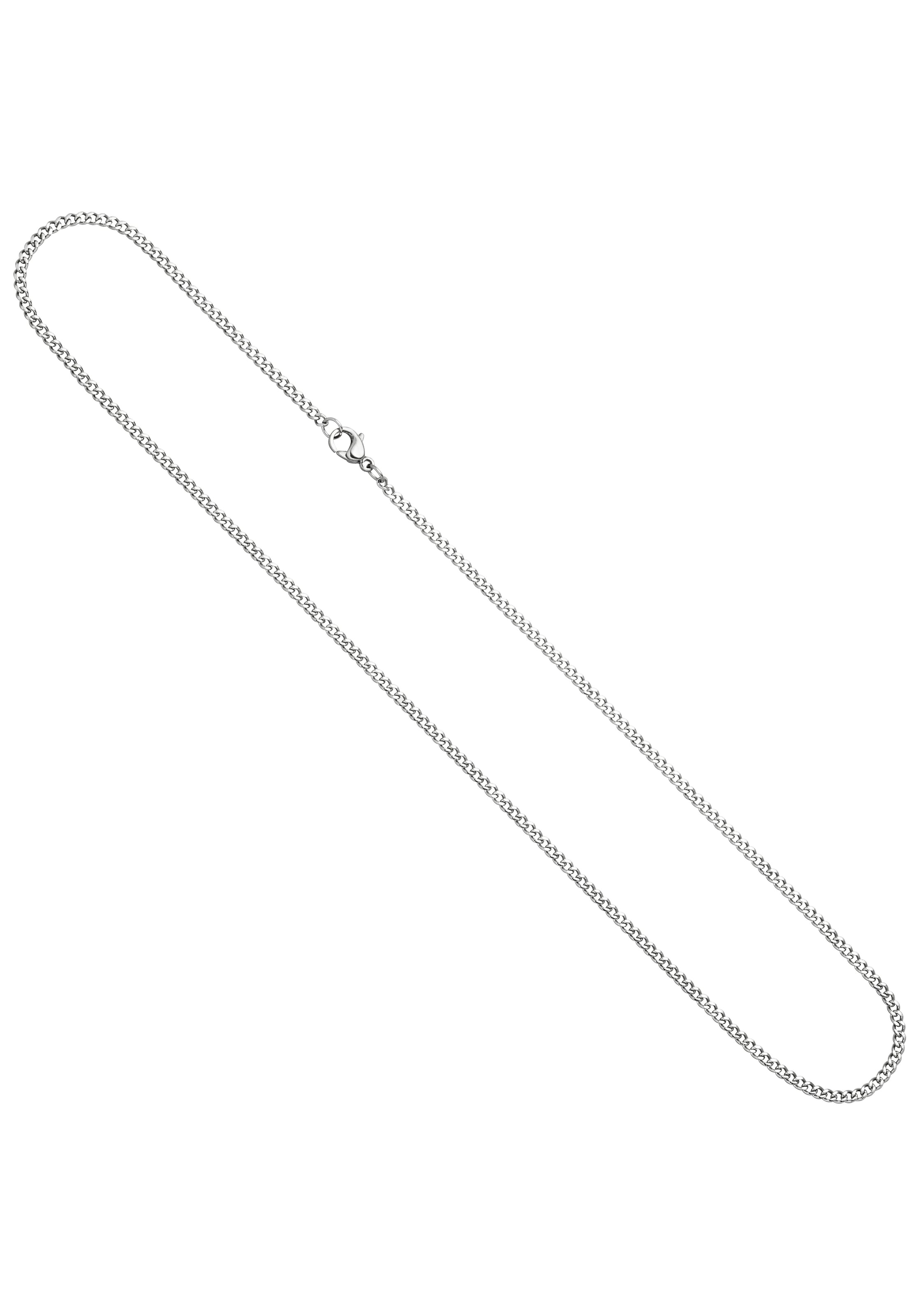 JOBO Edelstahlkette, Panzerkette Edelstahl 60 cm 2 mm
