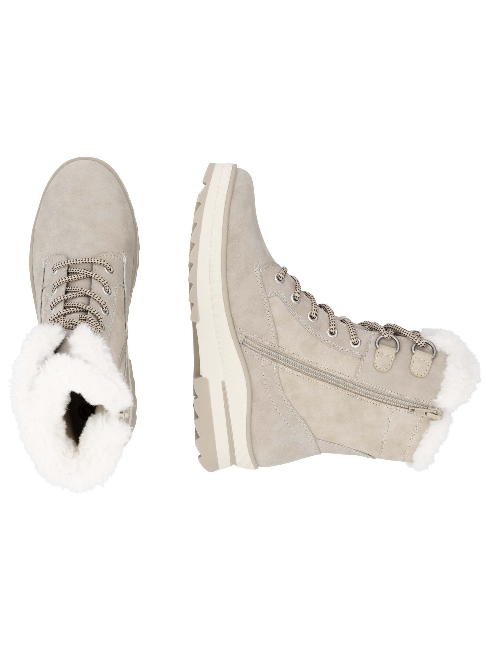 Remonte Schnürstiefelette »Remonte Stiefelette Veloursleder«