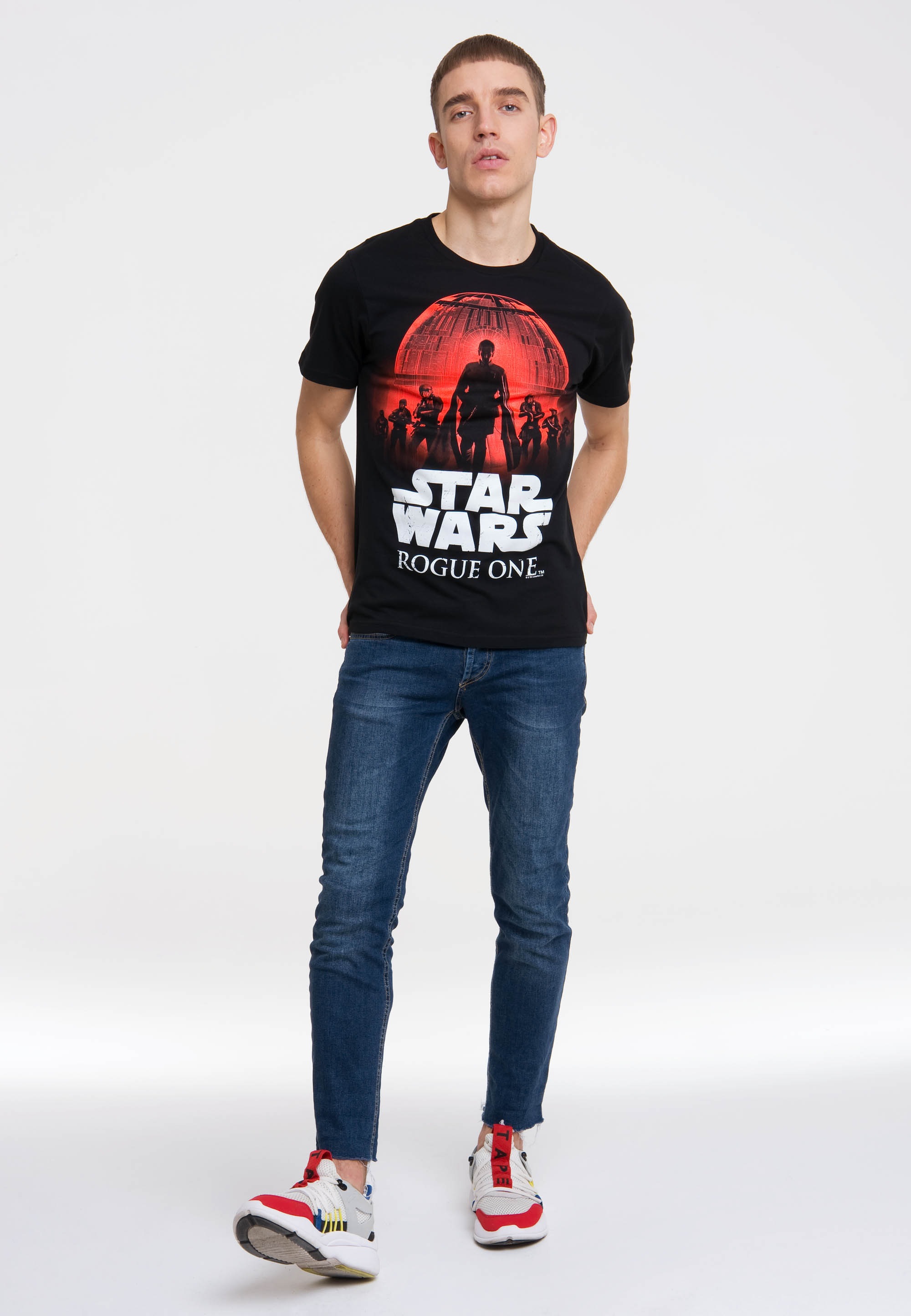 LOGOSHIRT T-Shirt »Star Wars - Rogue One«, mit Star Wars-Frontdruck