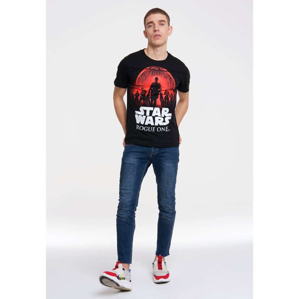 LOGOSHIRT T-Shirt »Star Wars - Rogue One«, mit Star Wars-Frontdruck