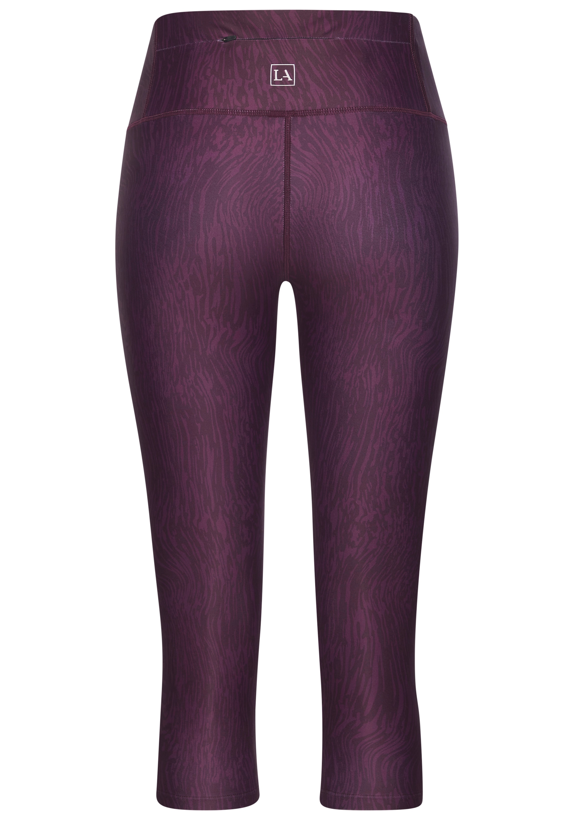 LASCANA ACTIVE Caprihose, mit gemustertem Druck