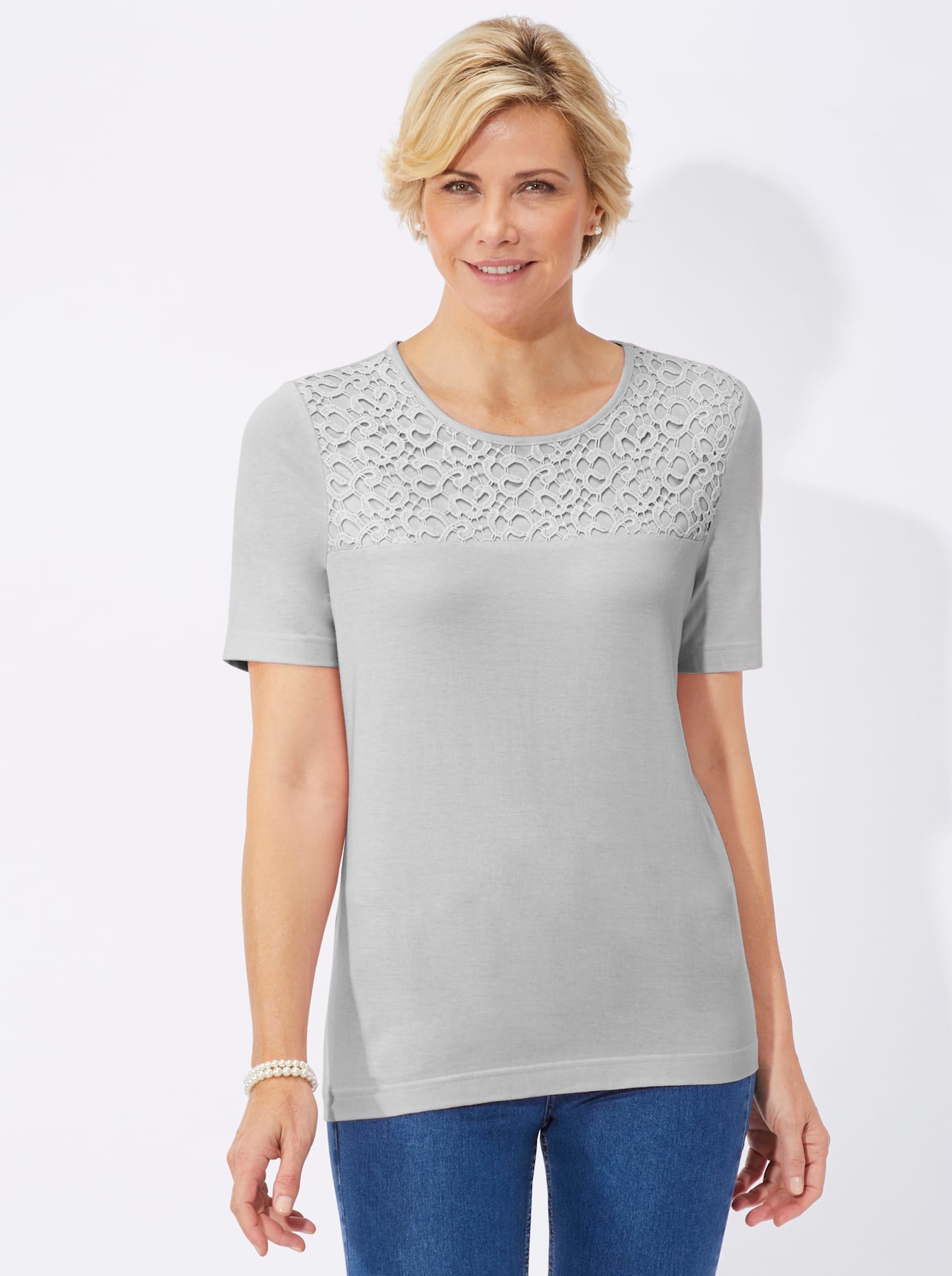 Classic Spitzenshirt "Shirt" 1 Stk.