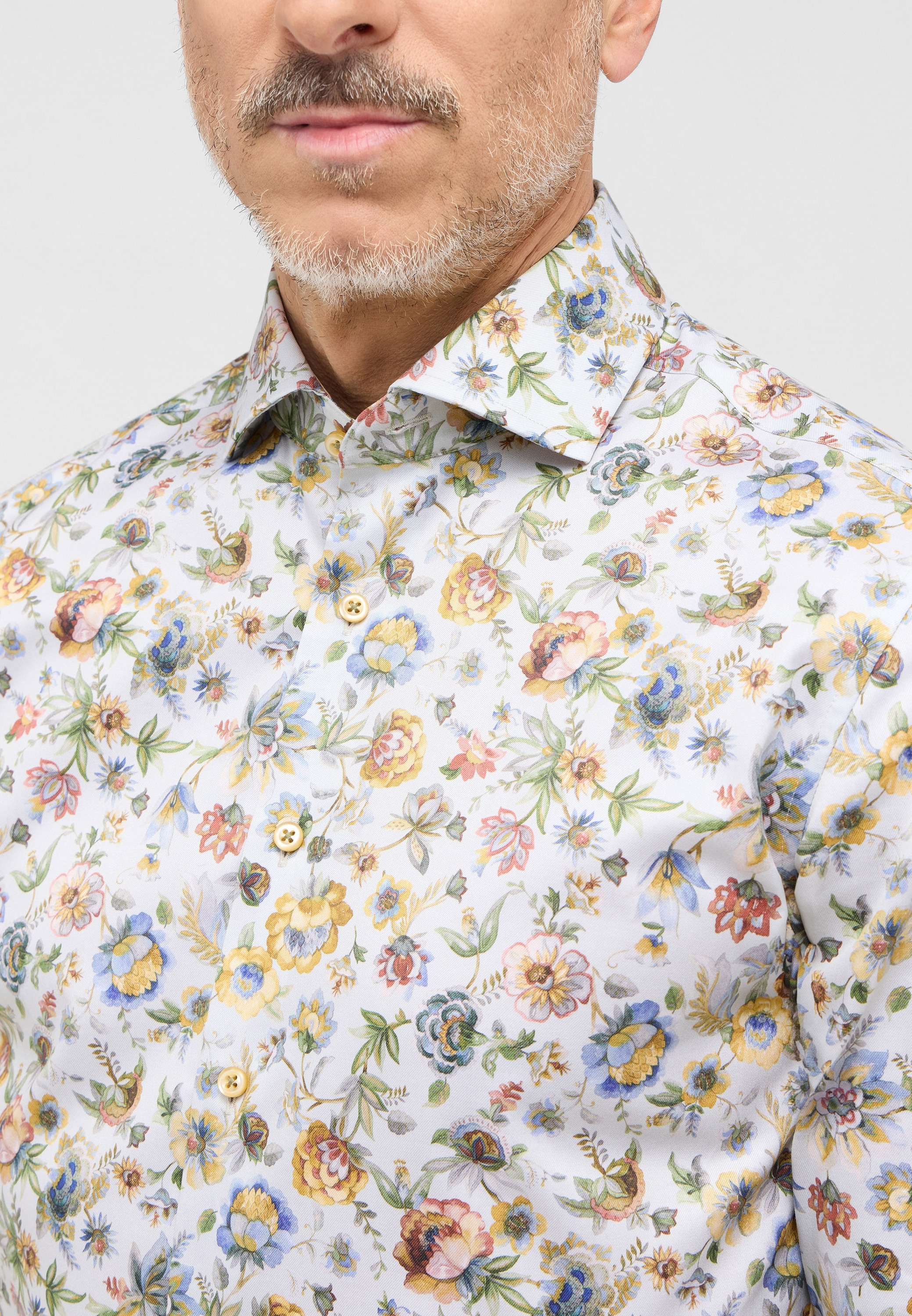 Eterna Langarmhemd »SLIM FIT« NON IRON (bügelfrei)