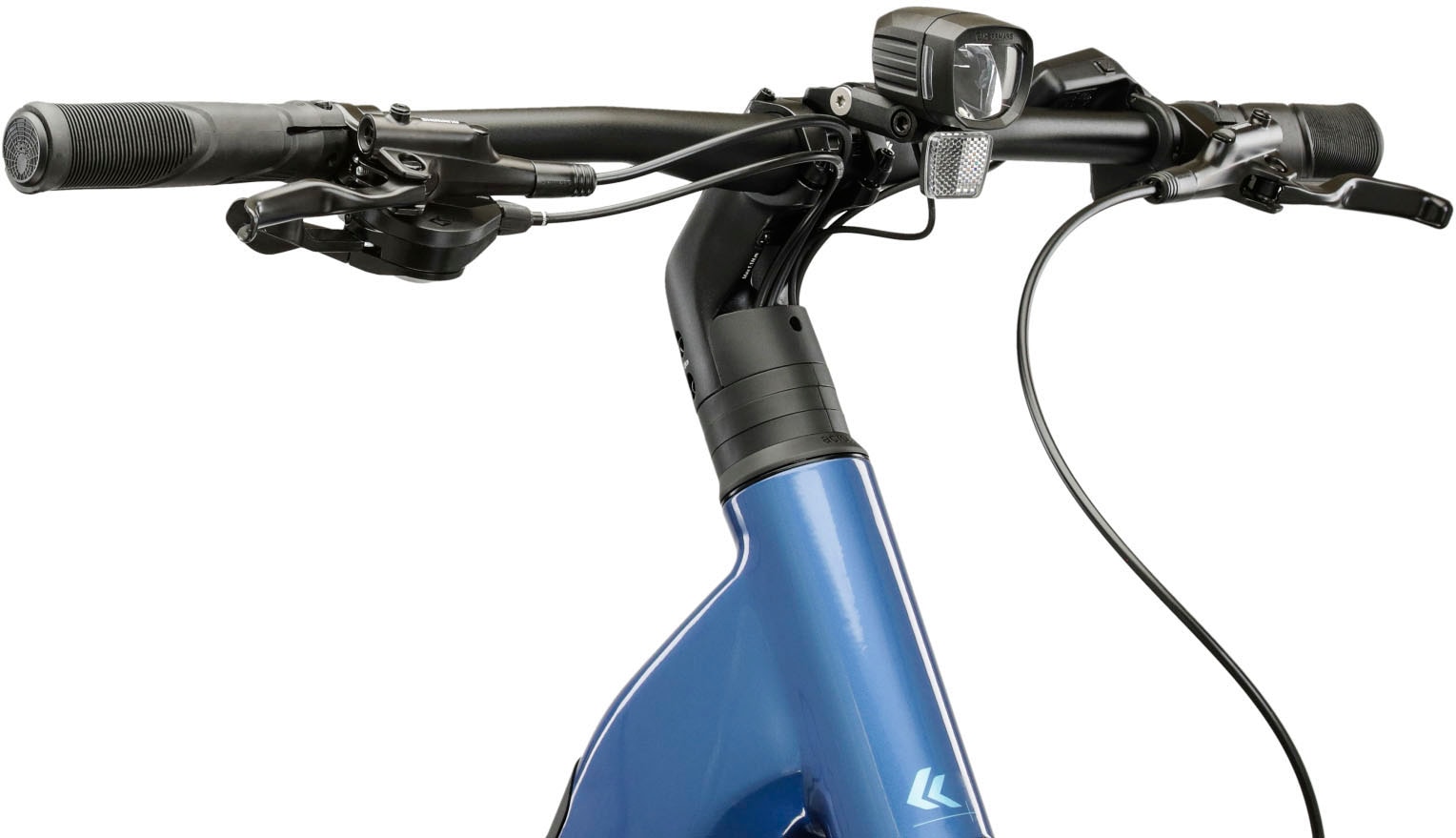 Kross »Influx Hybrid SUV 2.0 16,7Ah / BOSCH 600 Wh 29" blau 9 Gänge 2026« 9 Gang Shimano CUES U4000 Schaltwerk Kettenschaltung Mittelmotor 250 W BOSCH PERFORMANCE LINE PX Mittelmotor