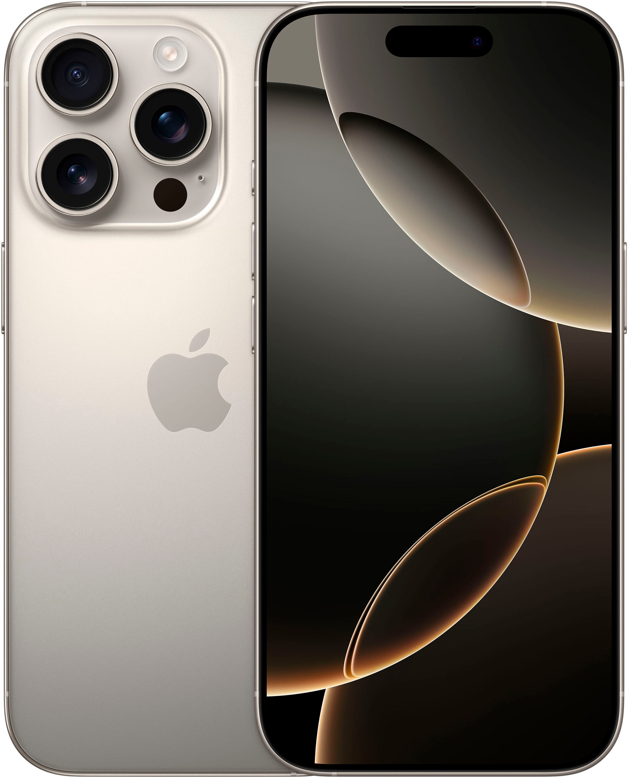 Smartphone »iPhone 16 Pro«, Titan Natur, 128 GB Speicherplatz