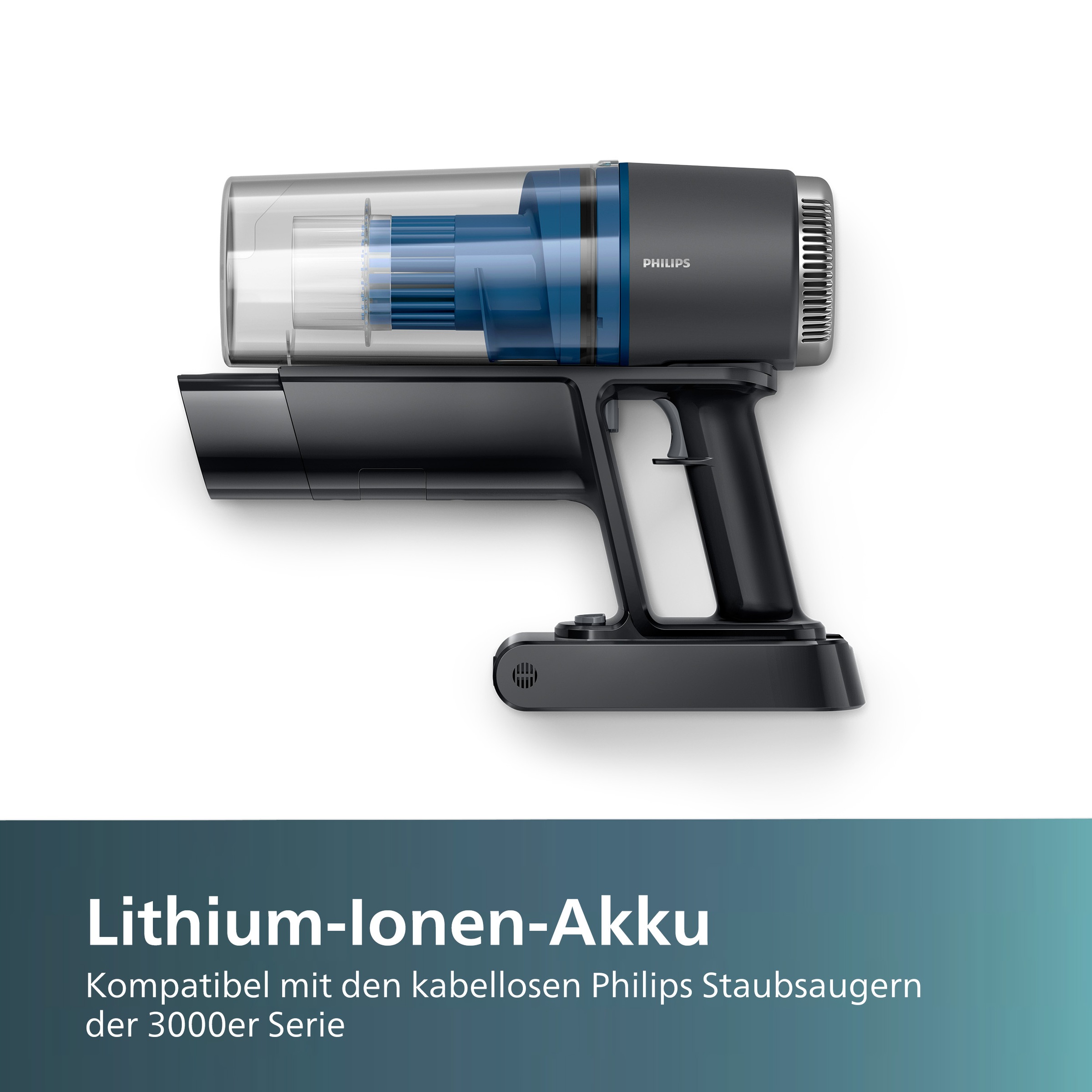 Philips Zusatz-Akku "XV1633/01Cordless VC 3000 Series, Lithium-Ionen-Akku" günstig online kaufen