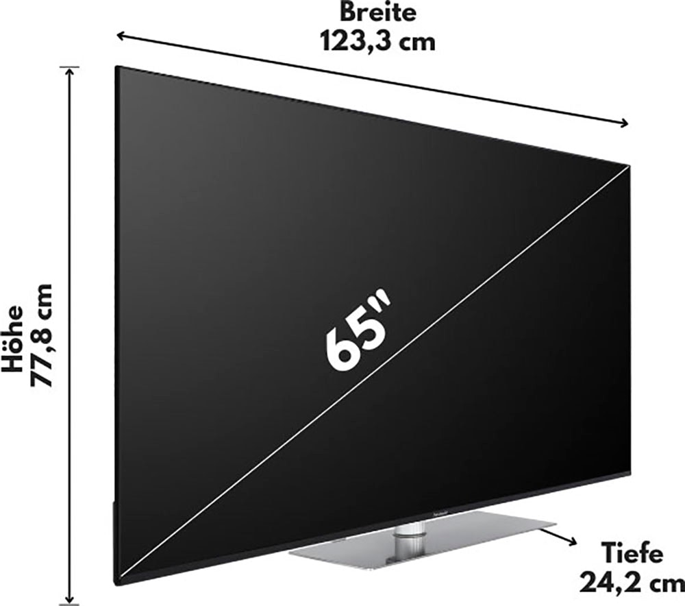 Hanseatic LED-Fernseher »65U800UDS«, 4K Smart-TV-Android Zoll, | 164 HD, BAUR Ultra TV cm/65