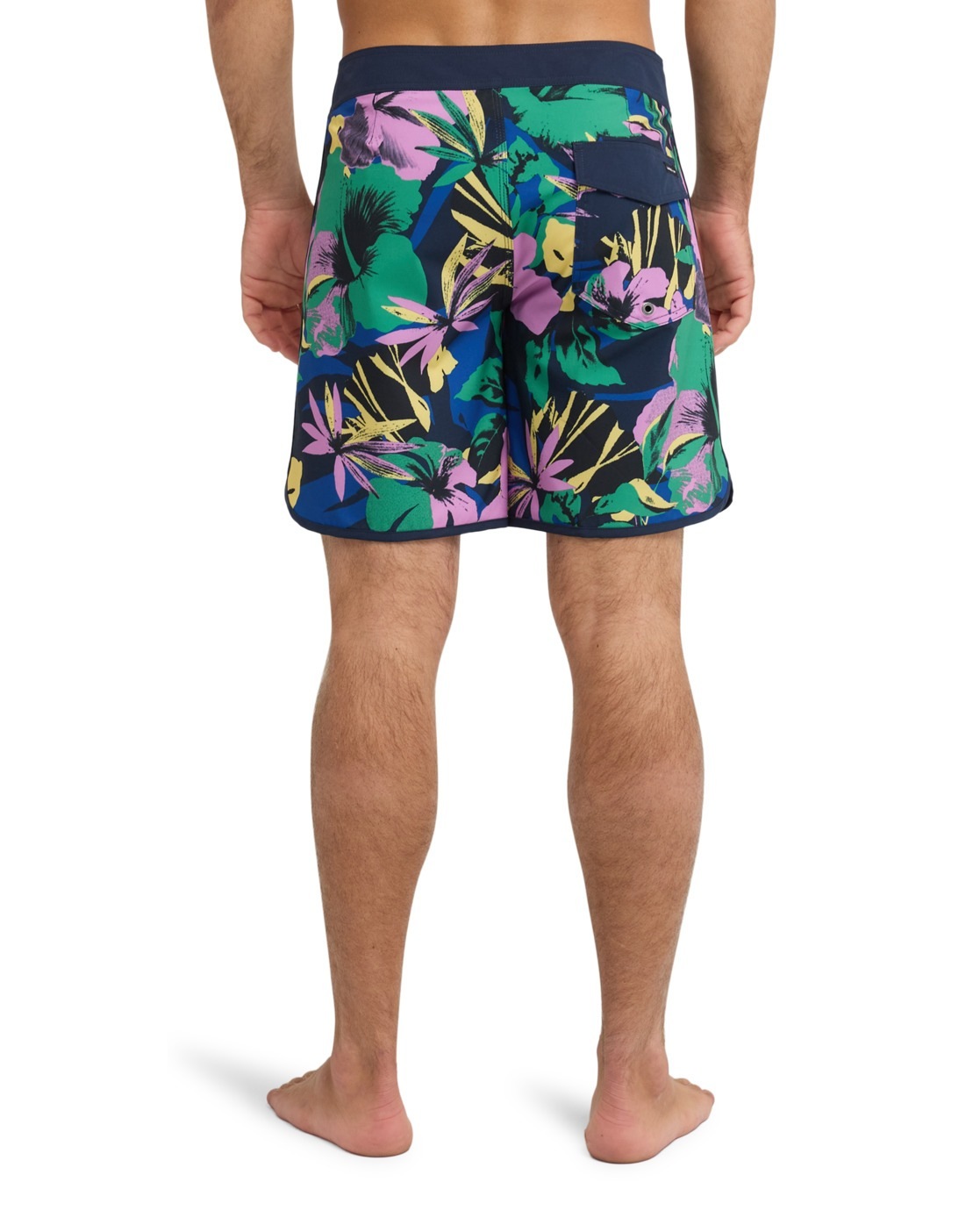 Quiksilver Short De Bain Surfsilk Scallop 18´´ Dark Navy Interact Floral 31 Homme 2