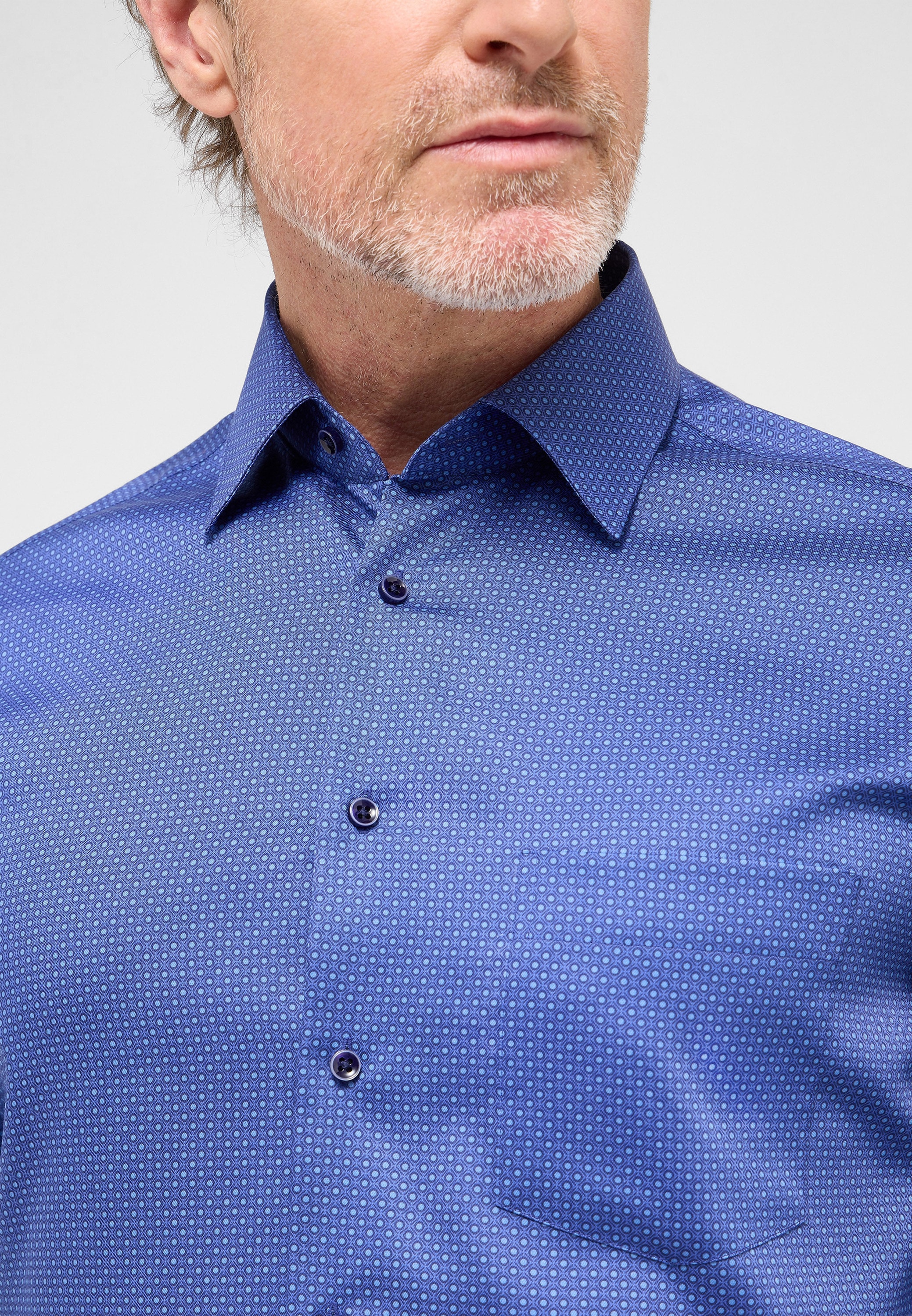 Eterna Langarmhemd »MODERN FIT«, NON IRON (bügelfrei)