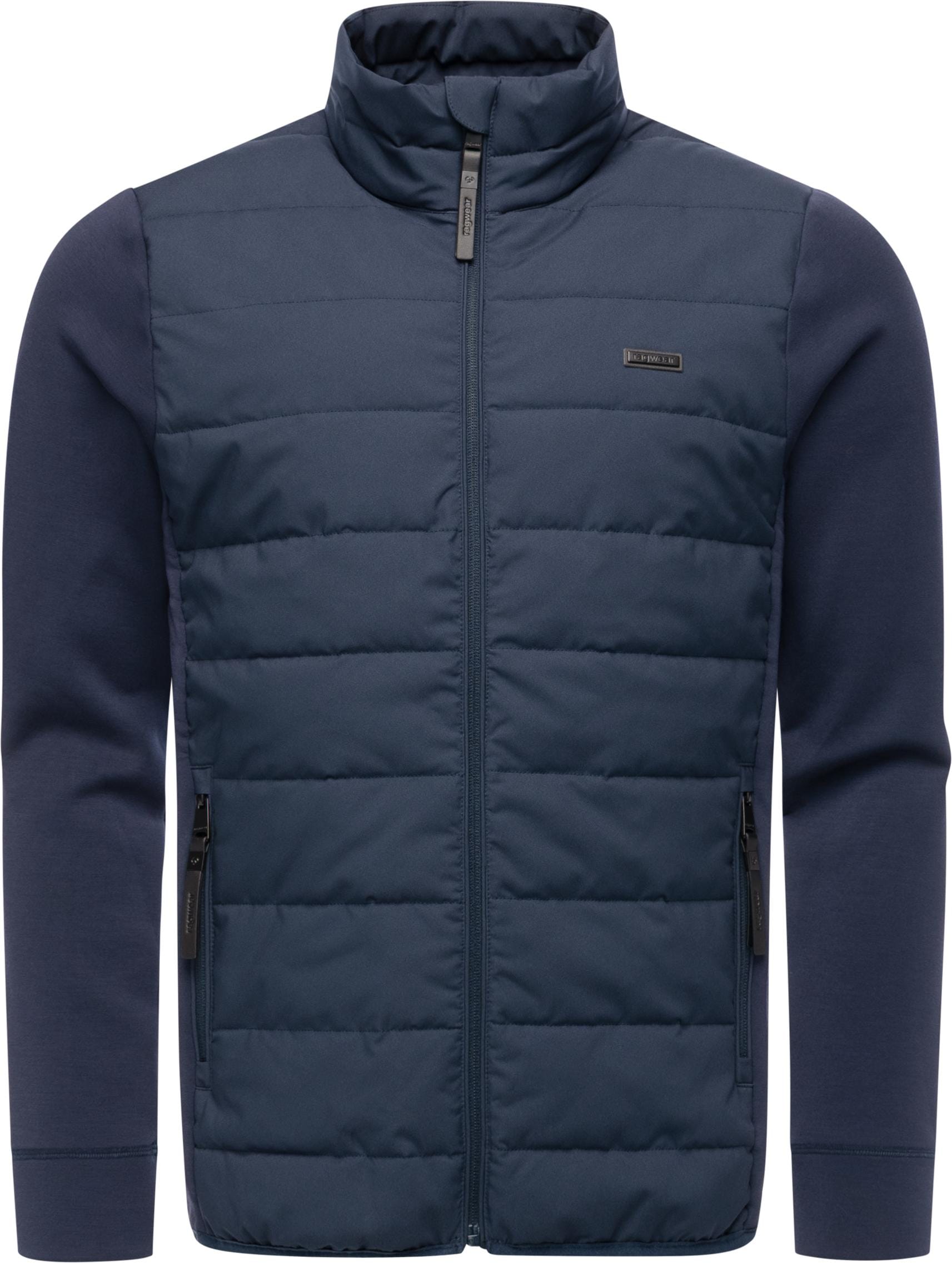 Ragwear Steppjacke "Rendan Tech YOUMODO" ohne Kapuze Gesteppte Herren Outdoorjacke mit weichen Ärmeln