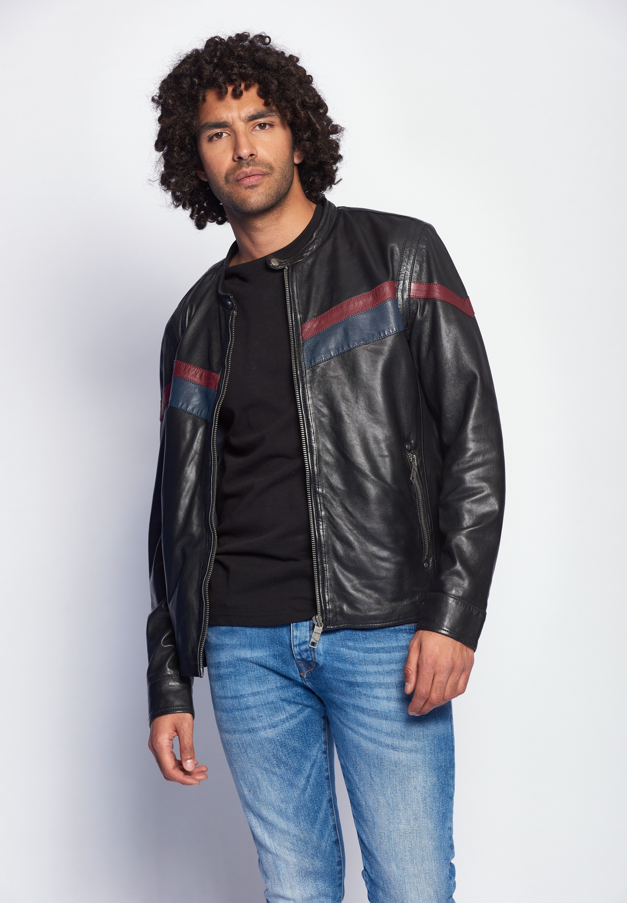 Maze Lederjacke »Vail«