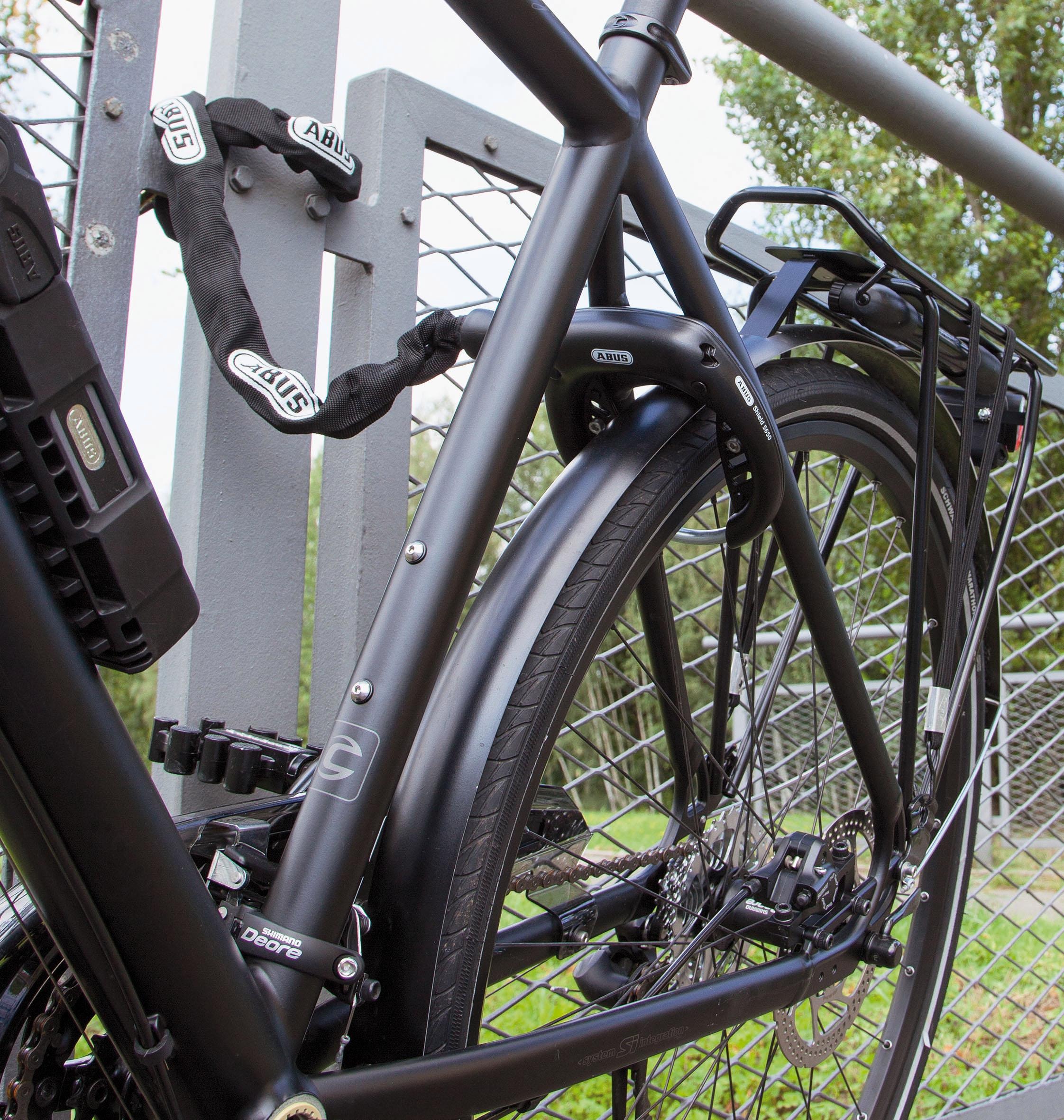 ABUS Rahmenschloss »5950 NR black + 6KS/85 + ST5950«