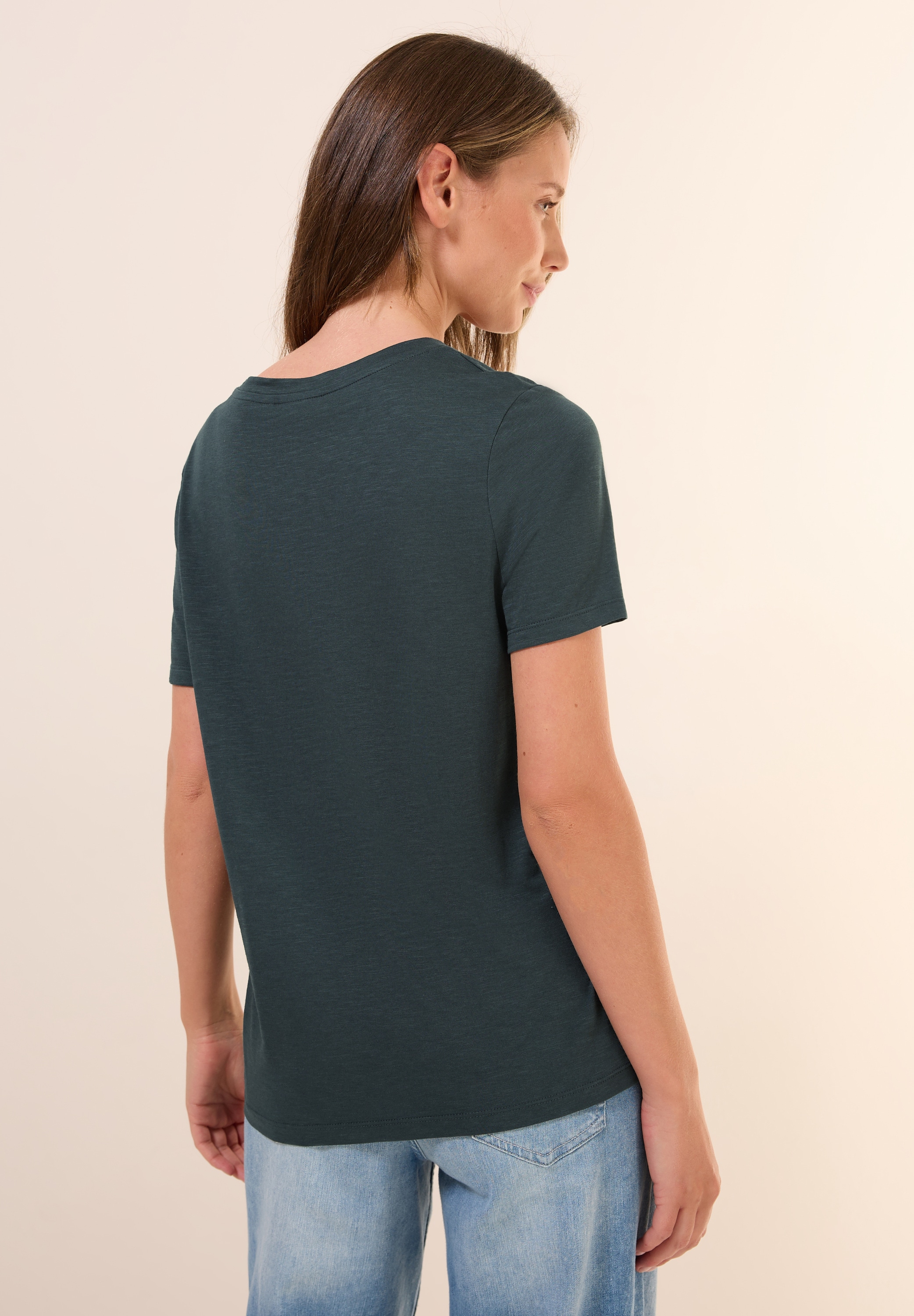 Cecil T-Shirt, mit V-Ausschnitt