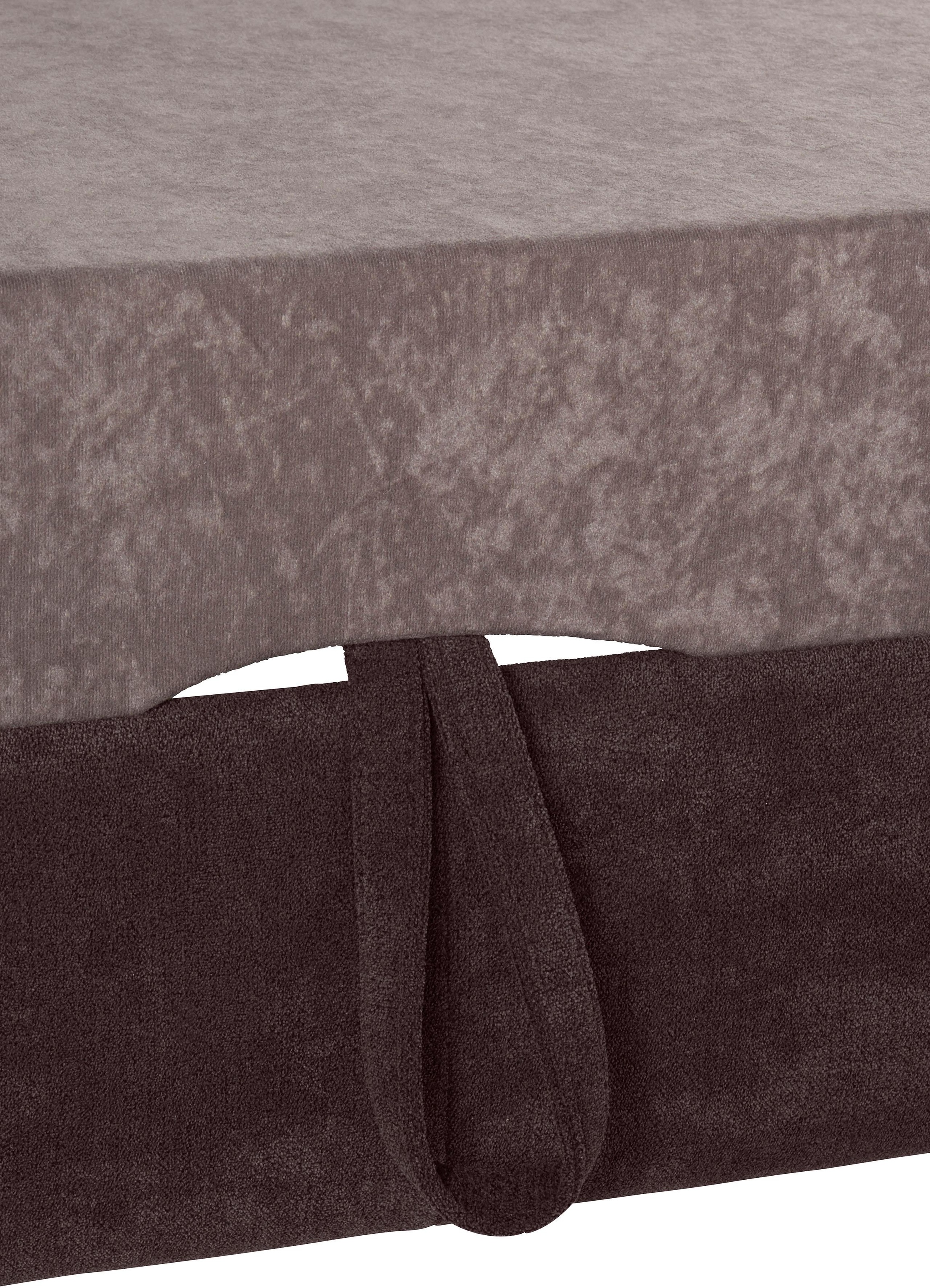 exxpo - sofa fashion Ecksofa »Fiji, L-Form«, mit Kopf- bzw. Rückenverstellung, wahlweise mit Bettfunktion