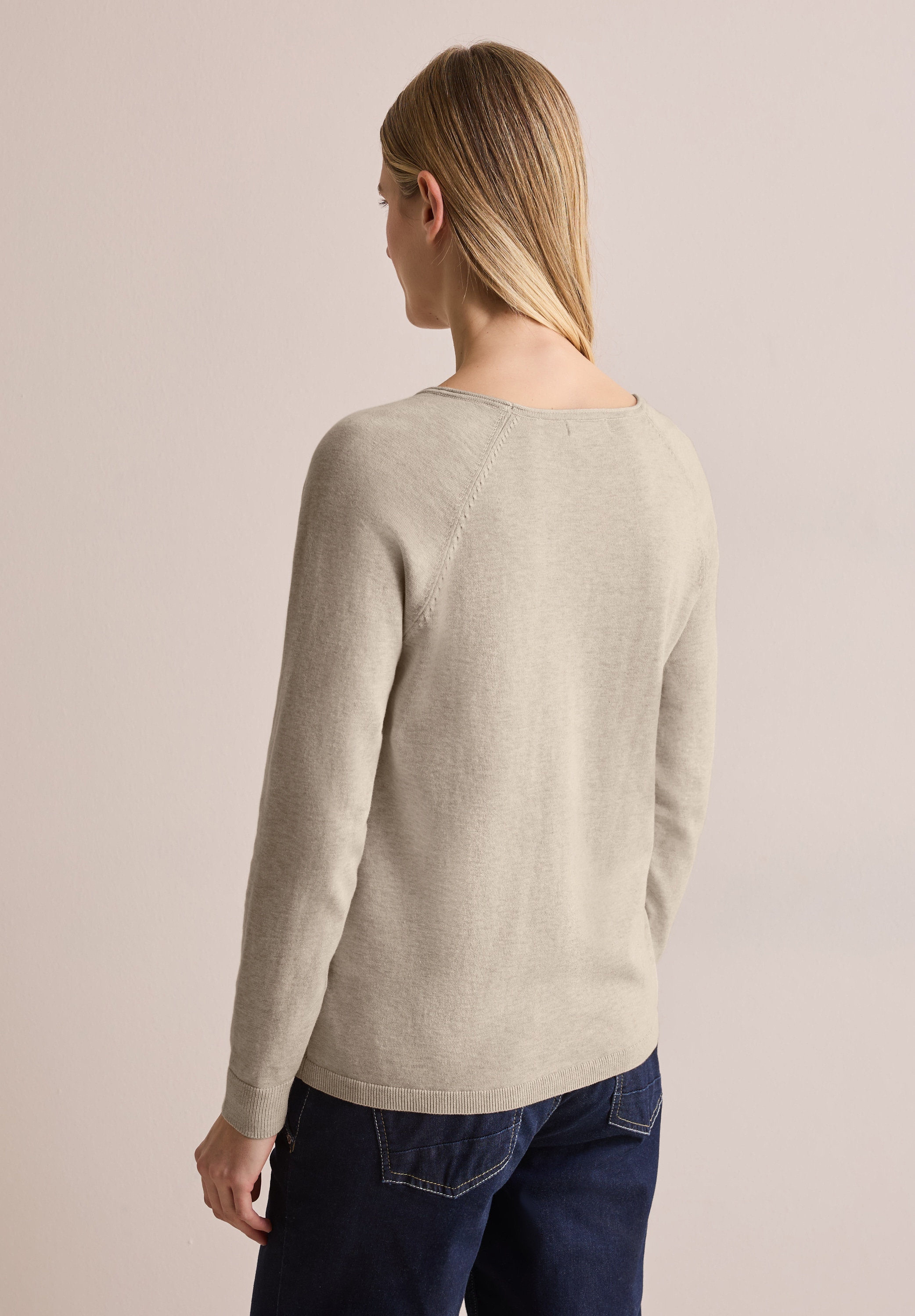 Cecil Strickpullover, aus reiner Baumwolle