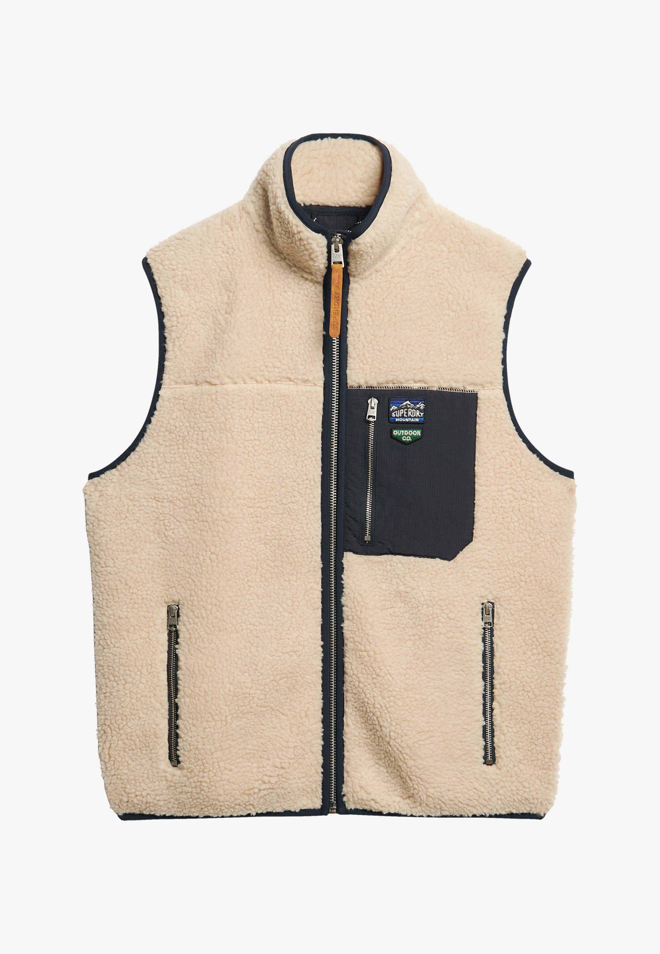 Superdry Steppweste »VINTAGE RETRO FLEECE GILET«