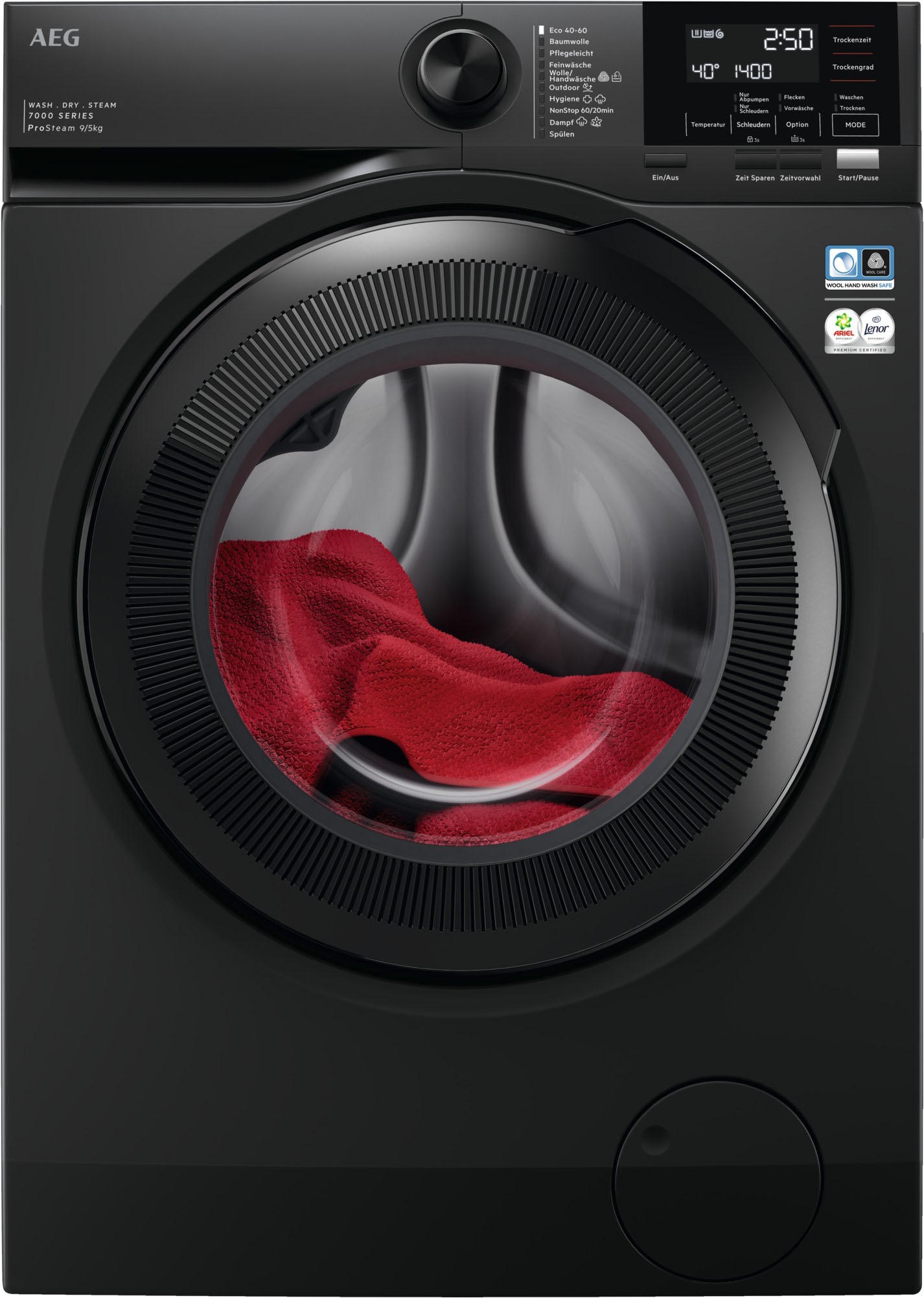 AEG Waschtrockner "LWR7S65690" 7000 9 kg /5 kg 76 dB(A) ProSteam: Auffrisch günstig online kaufen