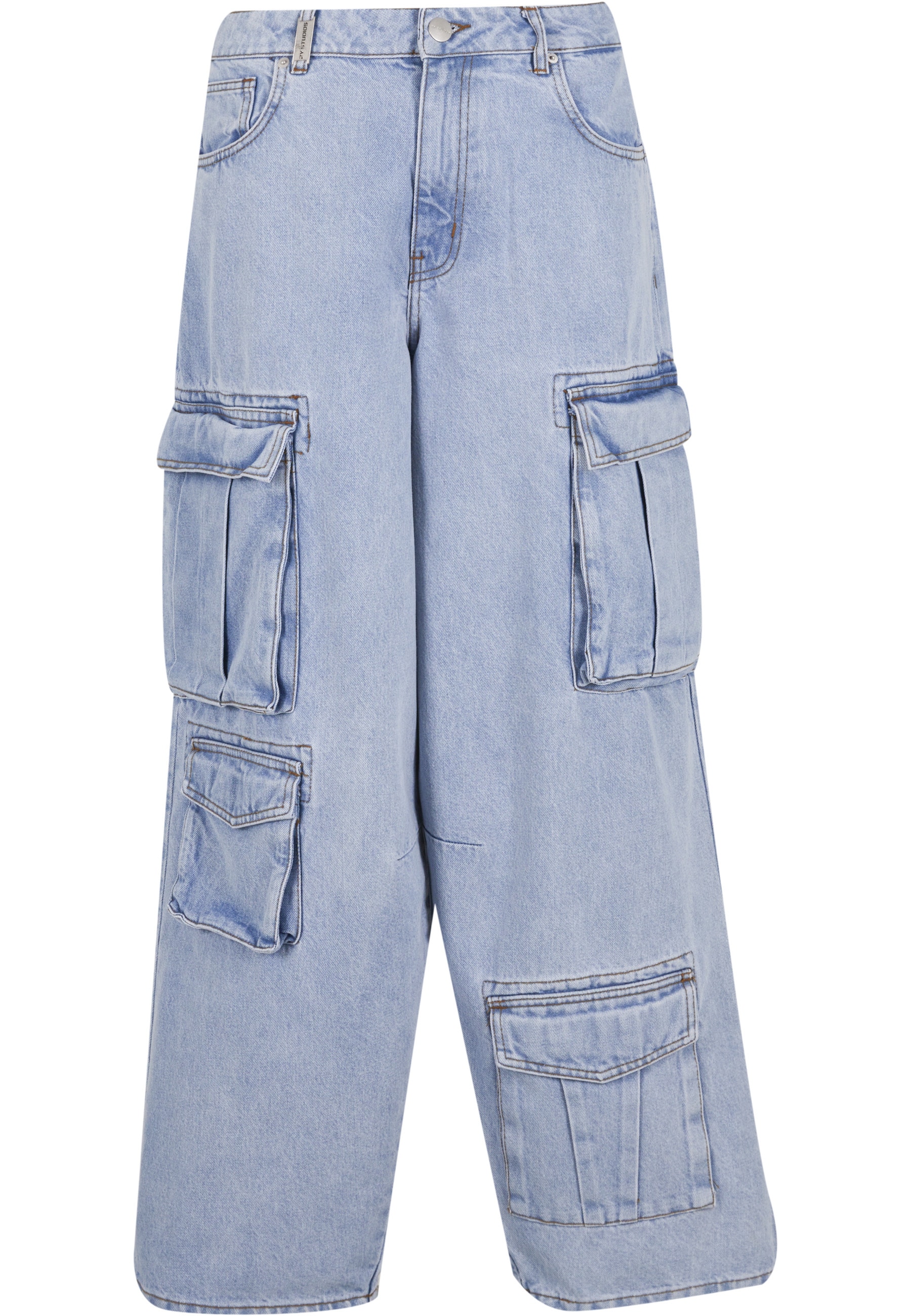2Y Studios Stoffhose "2Y Studios Duki Multi Pocket Cargo Jeans" günstig online kaufen