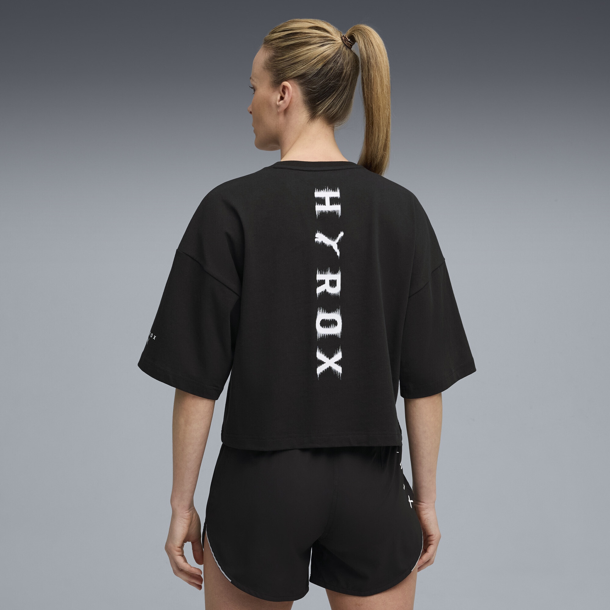 PUMA Trainingsshirt »PUMA x HYROX Cropped Lifestyle T-Shirt Damen«