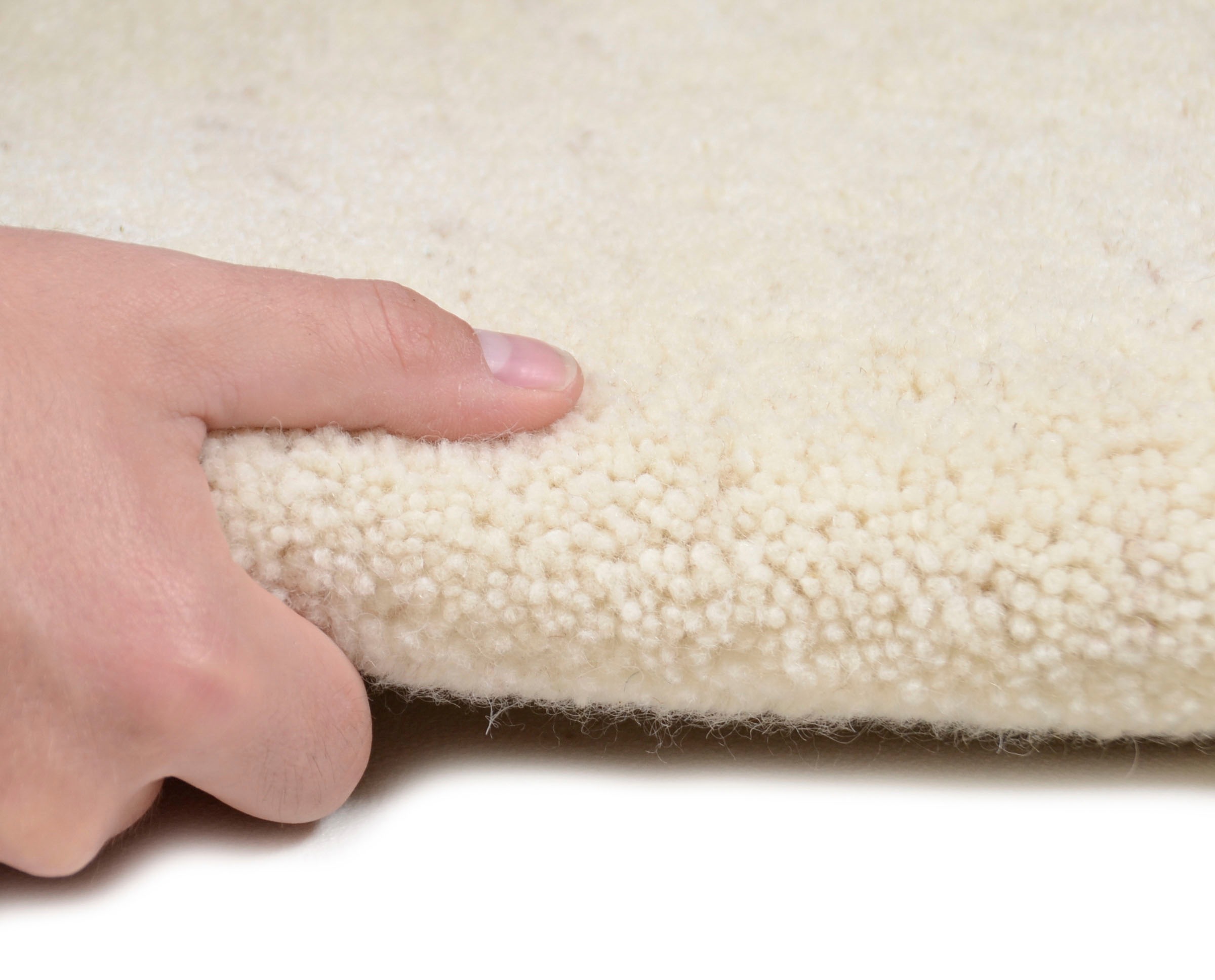OTTO Home Punam Round Wool Rug Gray 250cm 3