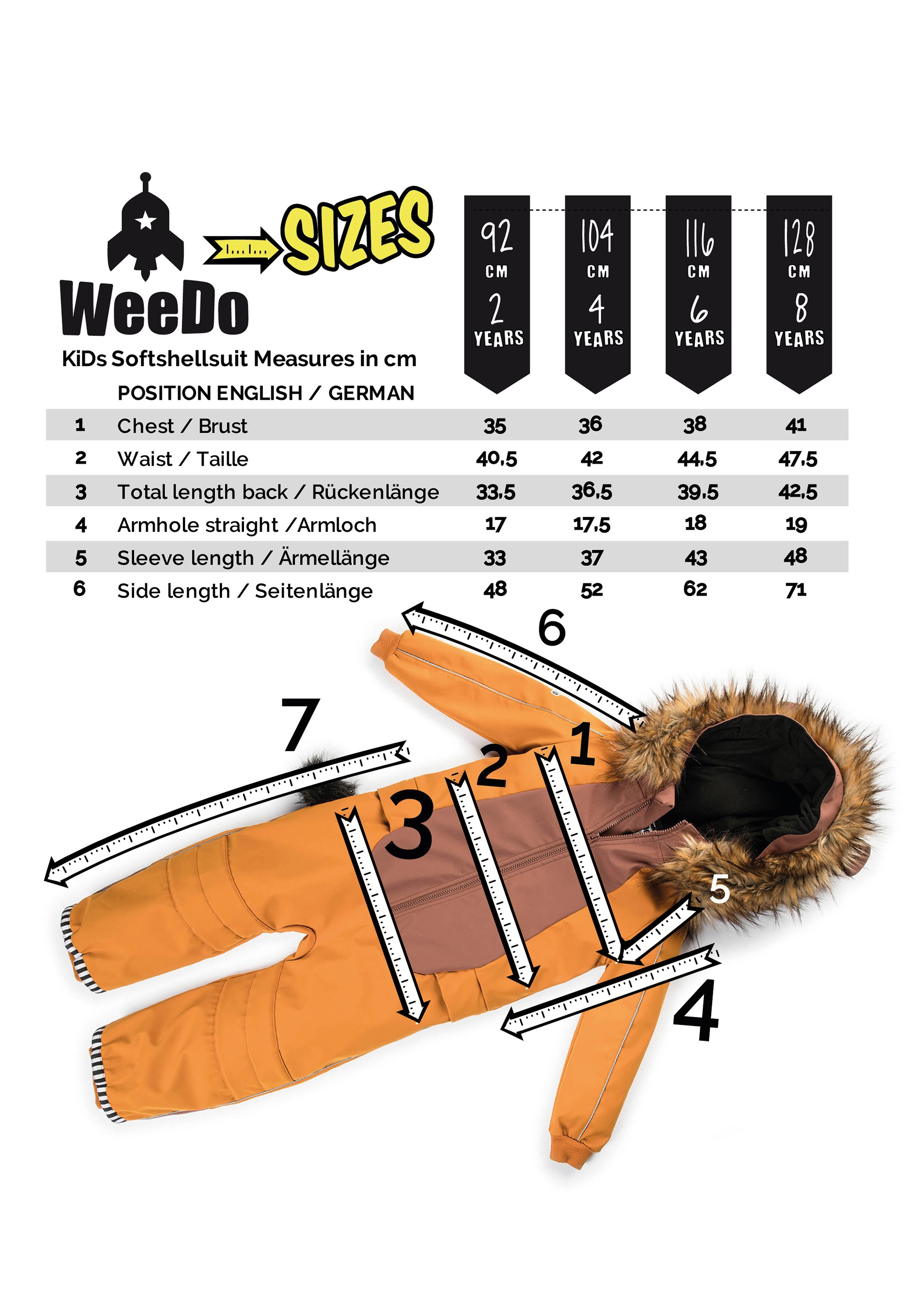 WeeDo Softshelloverall »Monster«, Praktischer Funktionsanzug, wasserdicht,  atmungsaktiv online kaufen | BAUR