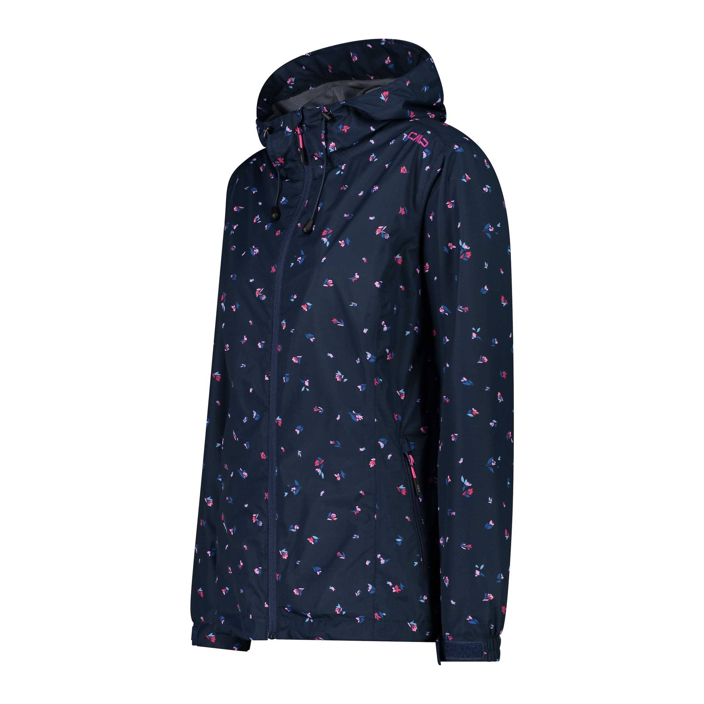 CMP Regenjacke mit Kapuze Übergangsjacke, mit dezenten Reflektordetails