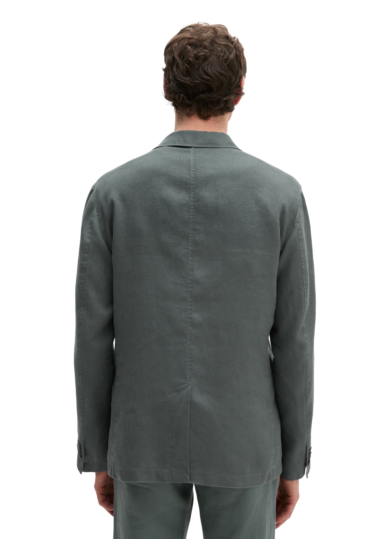 Marc O'Polo 50 Linen Blazer Blue 4