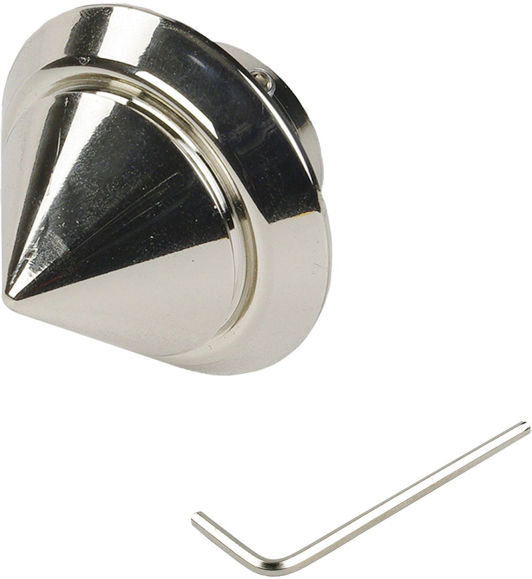 Liedeco Gardinenstangen-Endstück "Endstück, Endknopf nickel-glanz "Celebrat günstig online kaufen