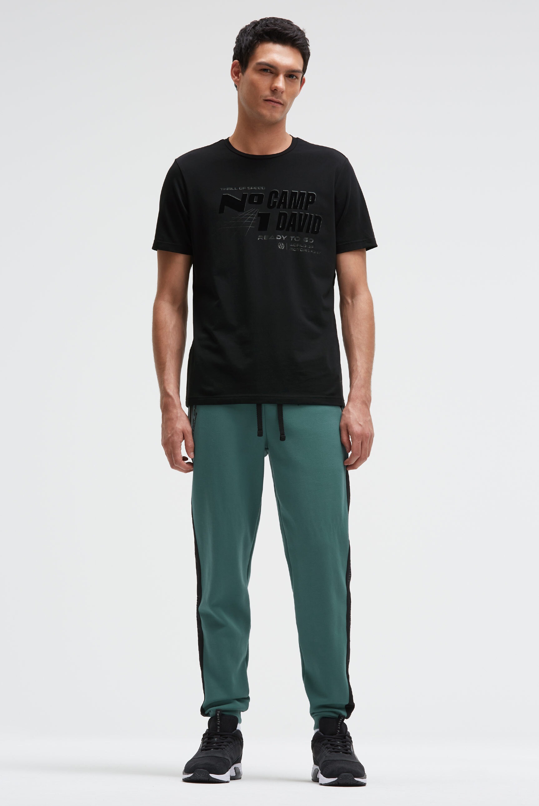 CAMP DAVID Rundhalsshirt mit Baumwolle