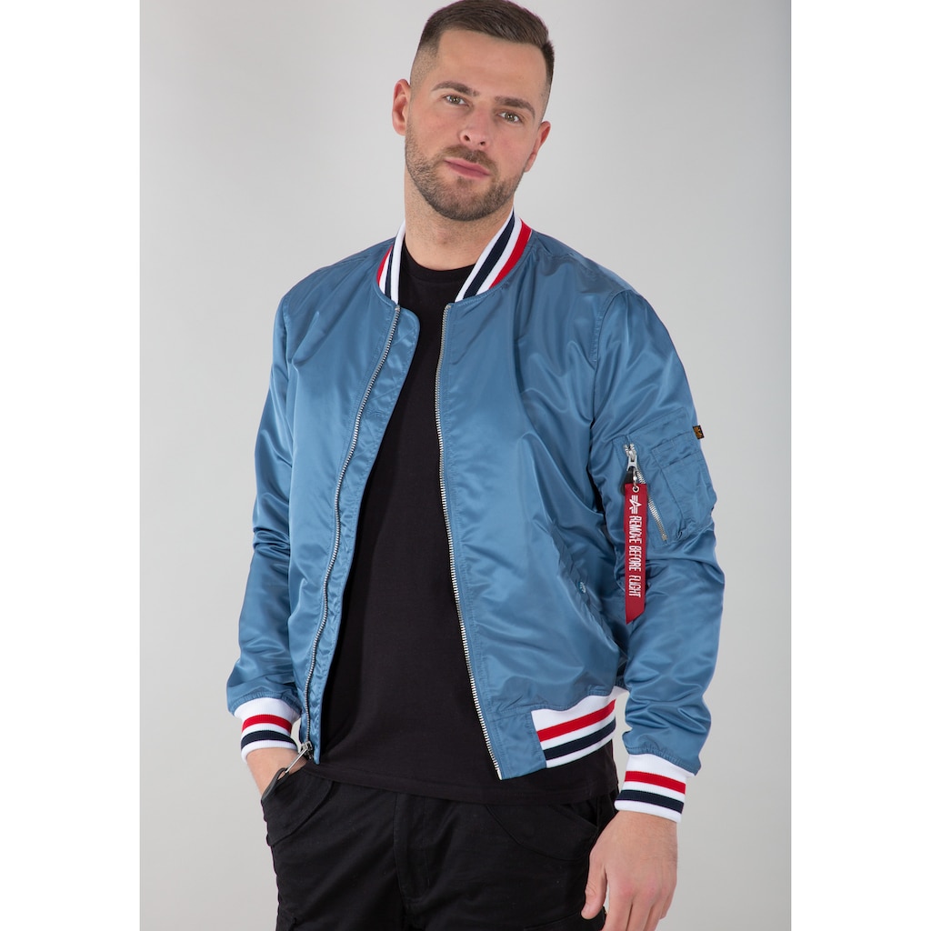 Alpha Industries Bomberjacke »ALPHA INDUSTRIES Men - Bomber & Flight Jackets MA-1 LW Tipped«