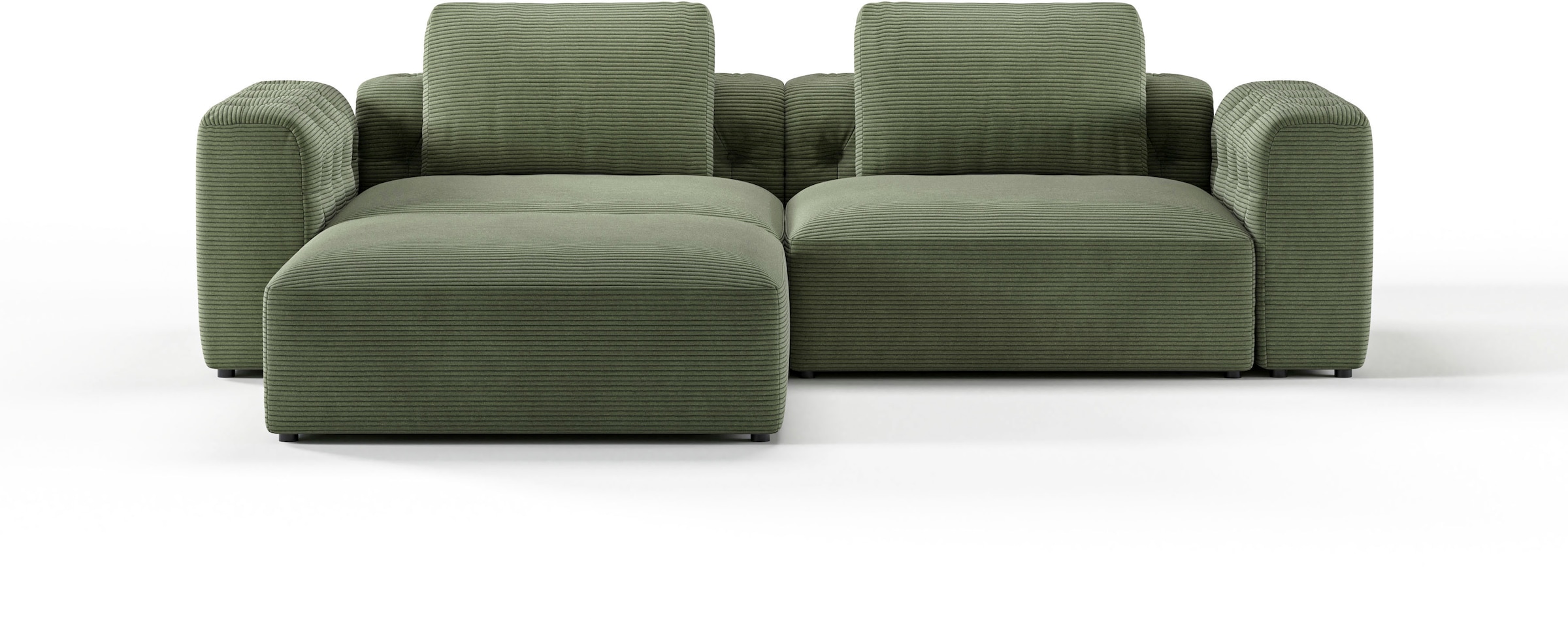 RAUM.ID Ecksofa »Cushid L-Form«, Modulset, bestehend aus 3 Teilen