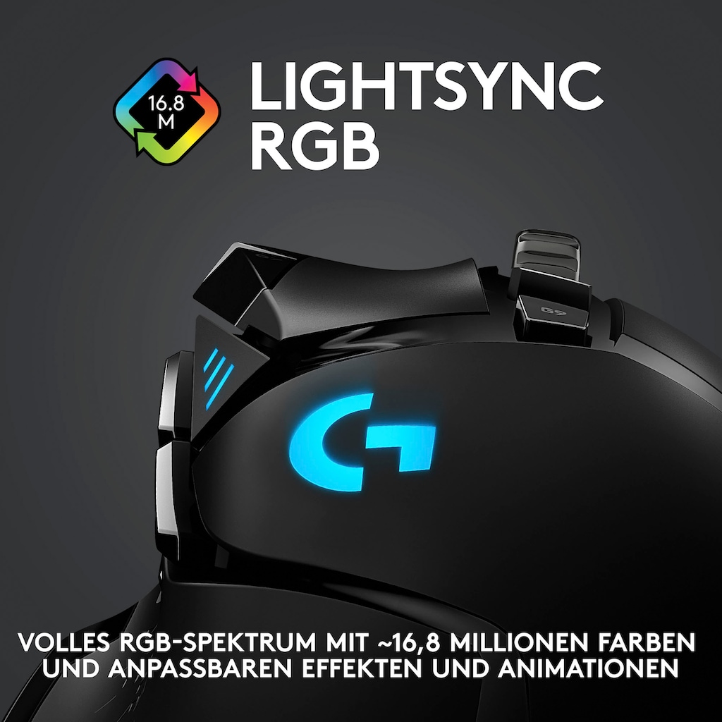 Logitech G Gaming-Maus »G502 LIGHTSPEED Wireless EER2«, Funk