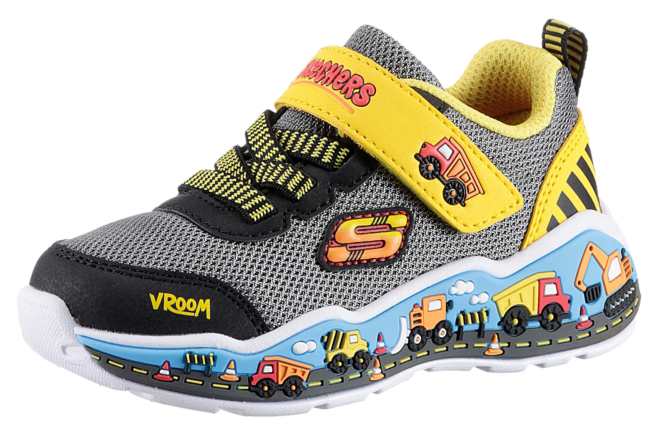 Skechers Lauflernschuh "PLAY SCENE" Freizeitschuh mit bedruckter Sohle, Größenschablone zum Download