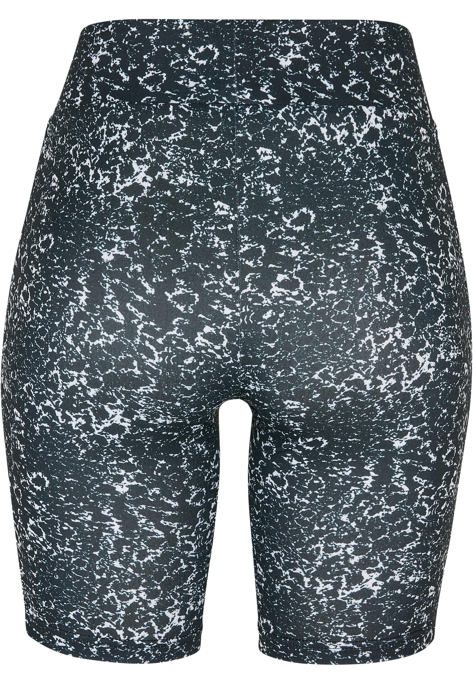 URBAN CLASSICS Radlerhose »Urban Classics Damen Ladies Tie Dye High Waist Cycle Shorts«, (1 tlg.)