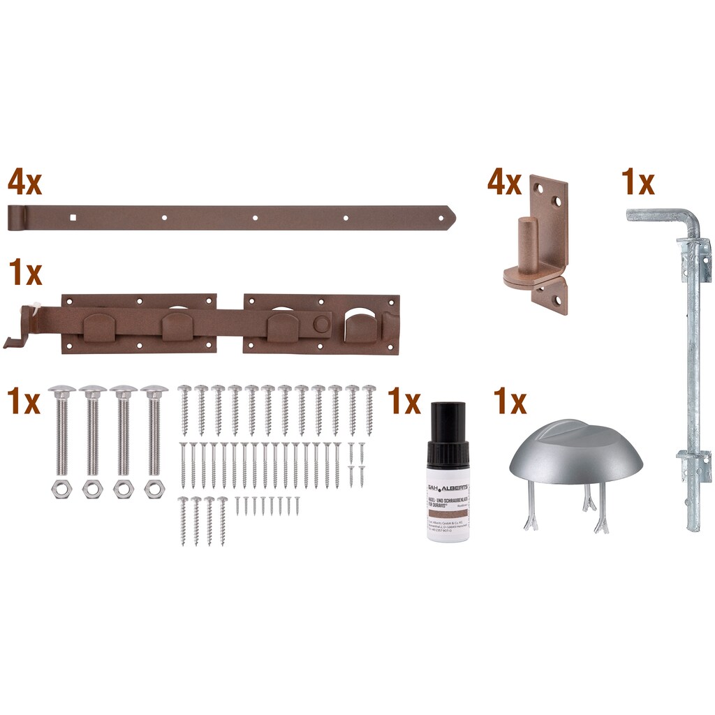 Alberts Torbeschlag »DURAVIS® Beschlagssortiment«