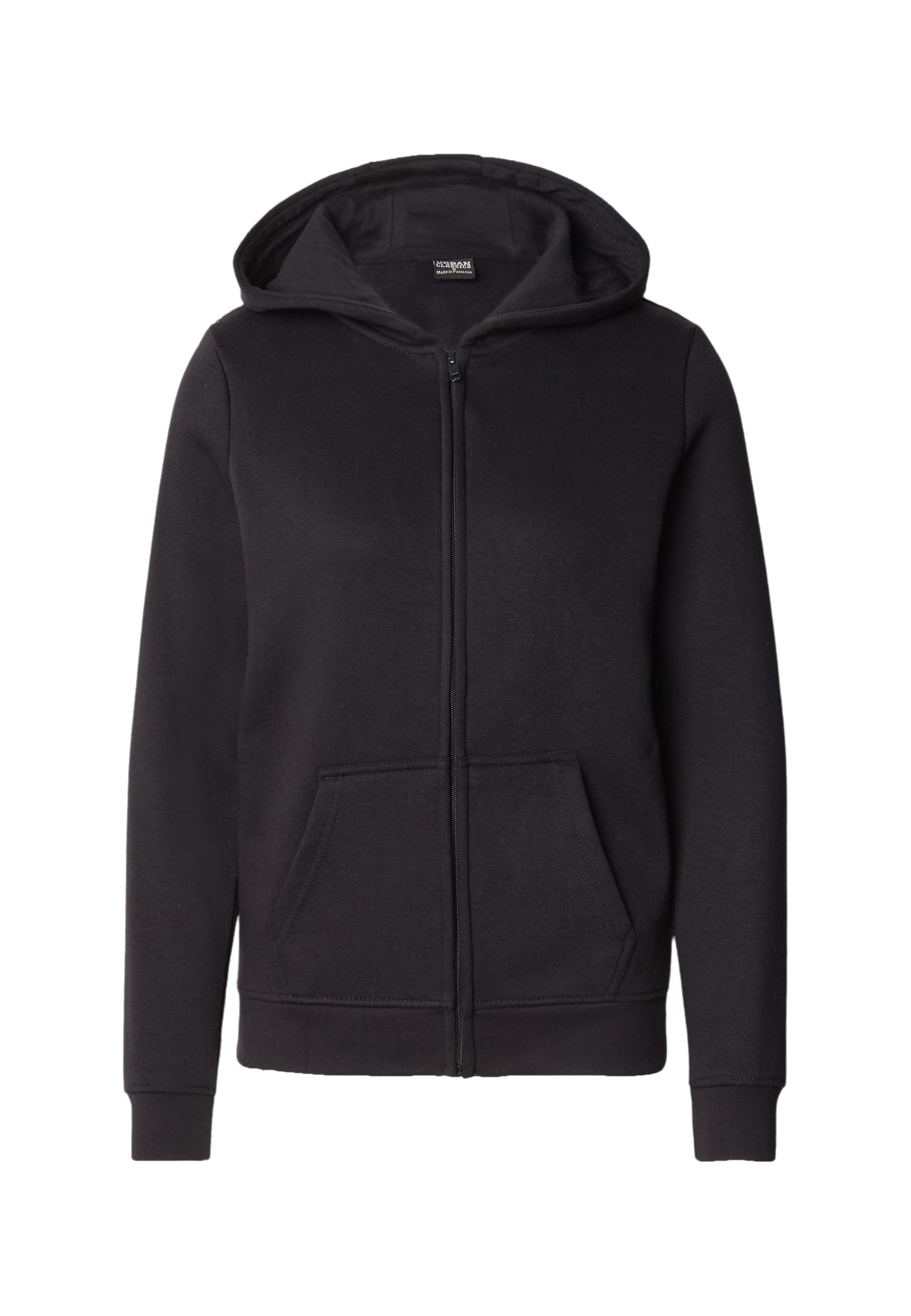 URBAN CLASSICS Sweatjacke "Urban Classics Ladies Basic Essential Zip Hoody"