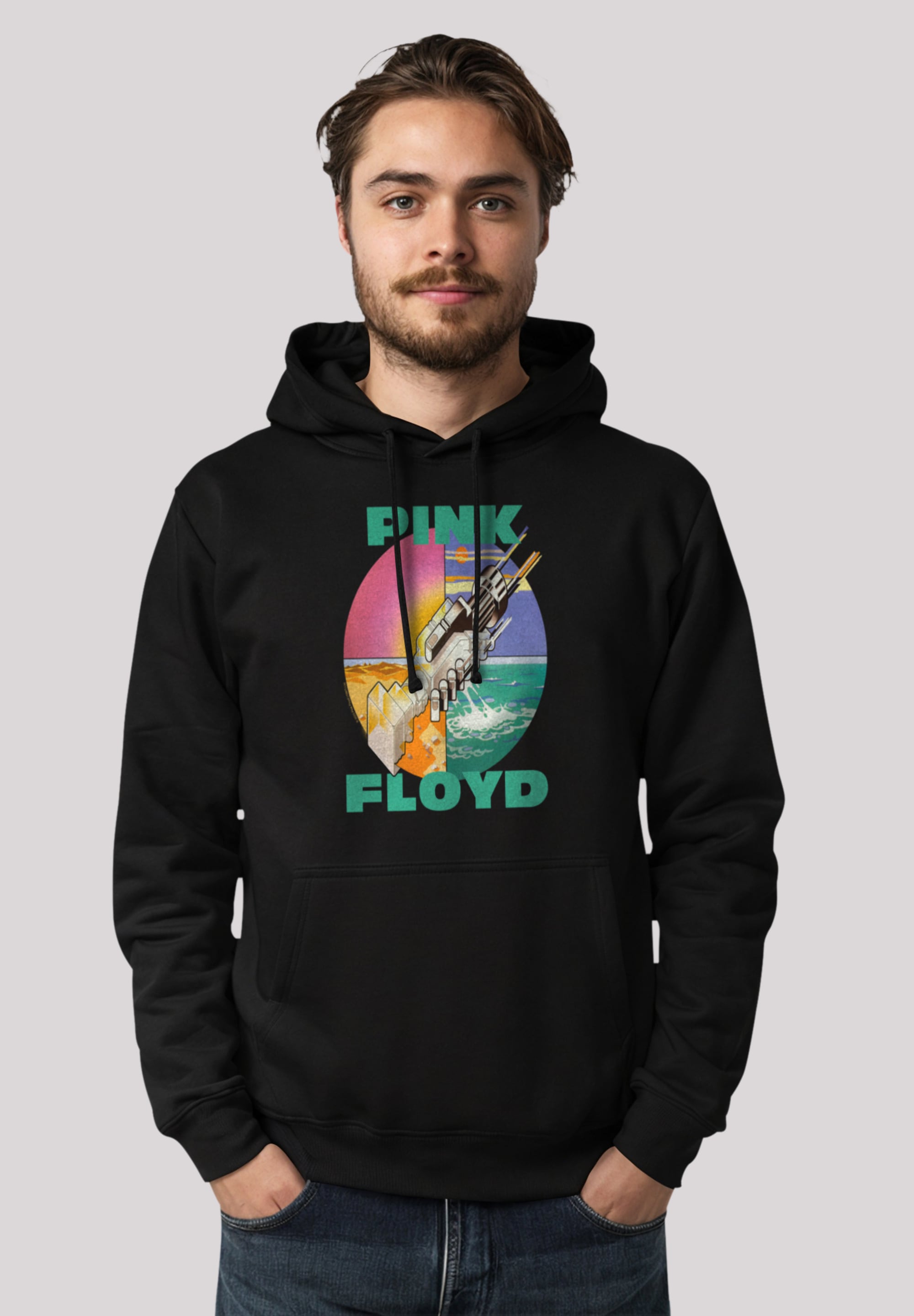 Kapuzenpullover »Pink Floyd Wish You Were Here«, Premium Qualität