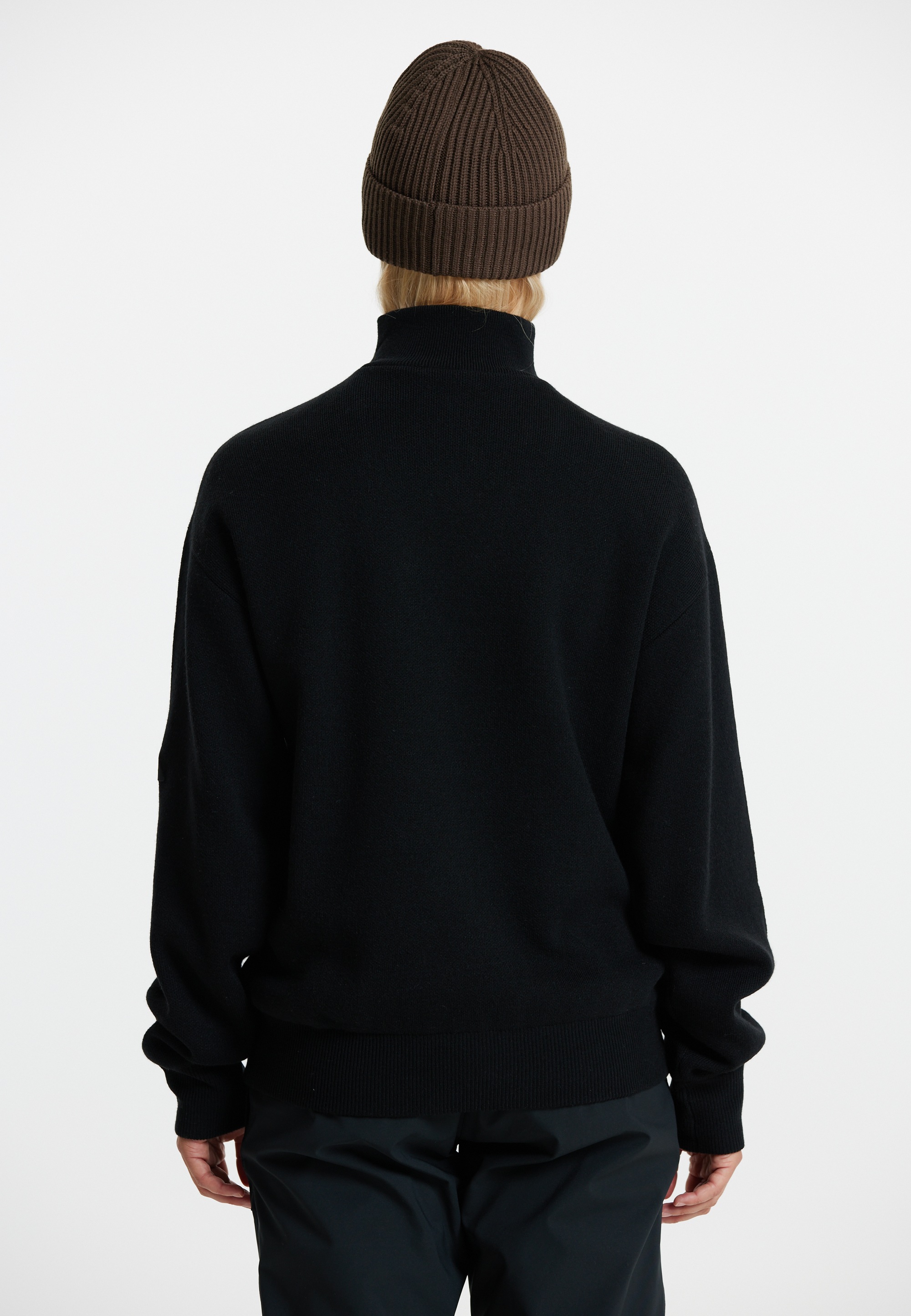 SOS Strickpullover »Tignes«, mit hochabschließendem Kragen