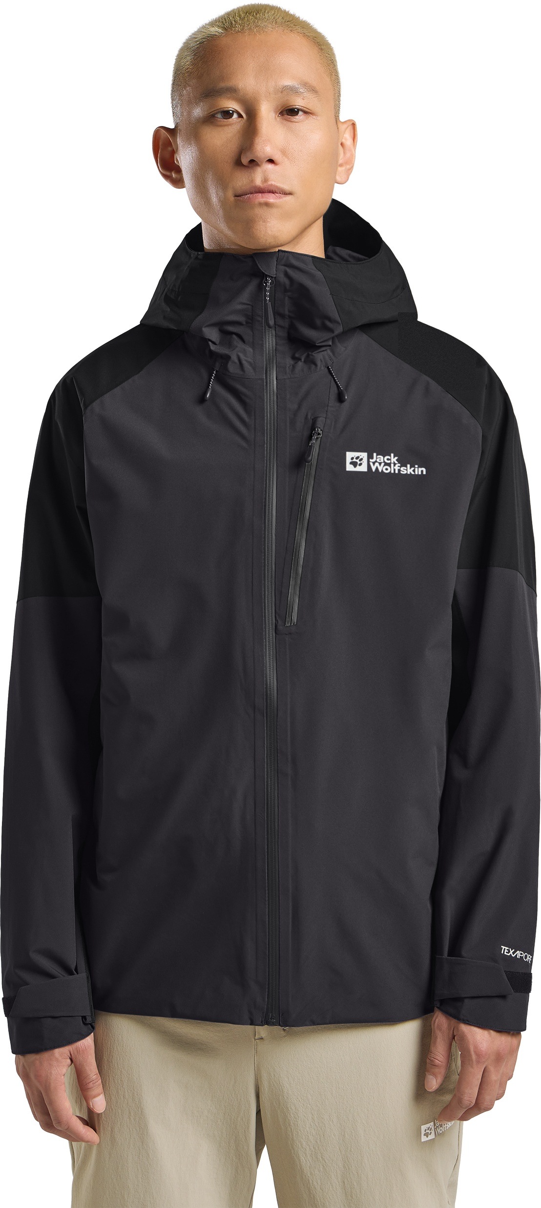 Jack Wolfskin Funktionsjacke »EAGLE PEAK 2L JKT M«, mit Kapuze
